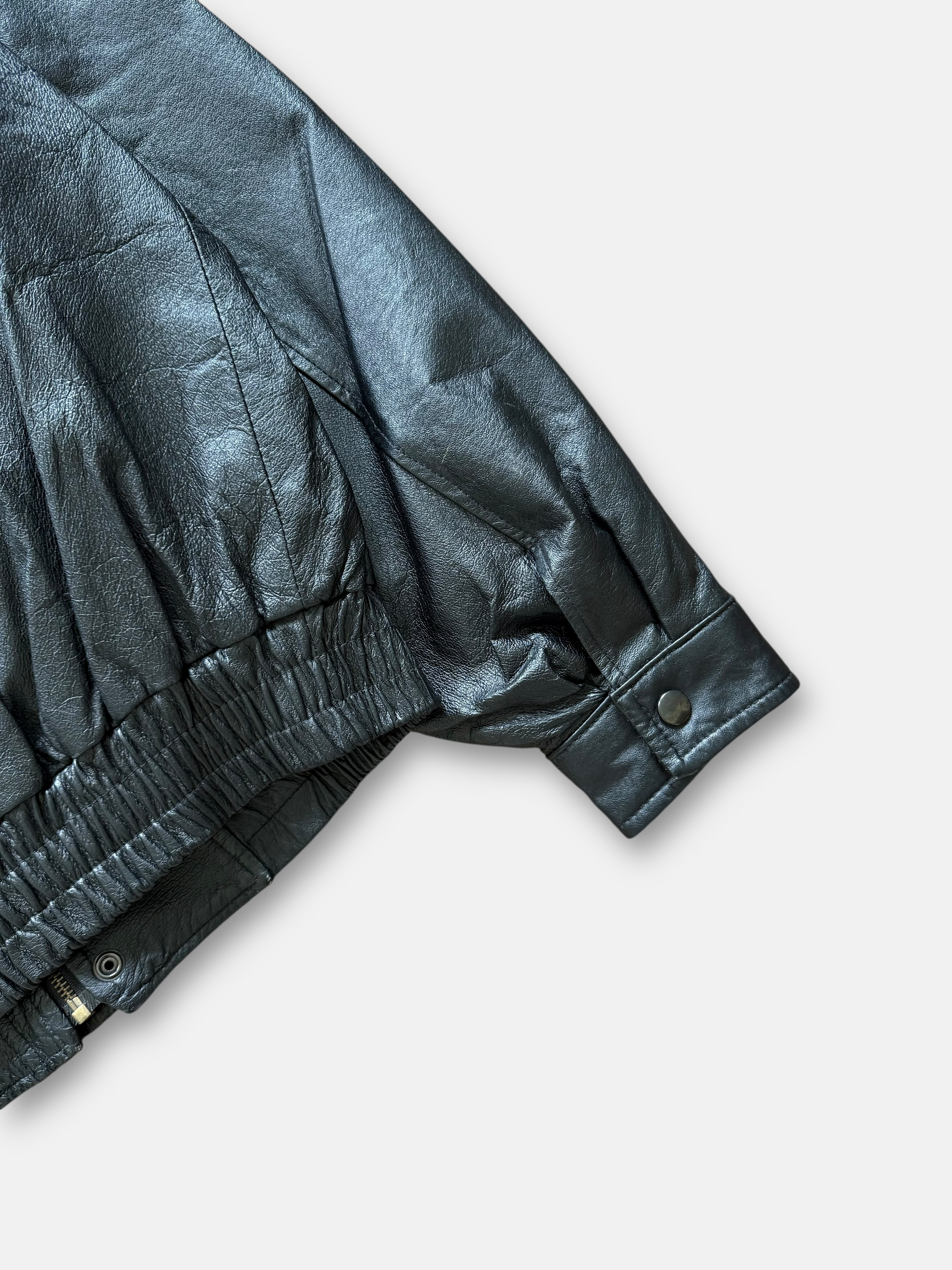 90s Euro Style Gino Leather Jacket (L)