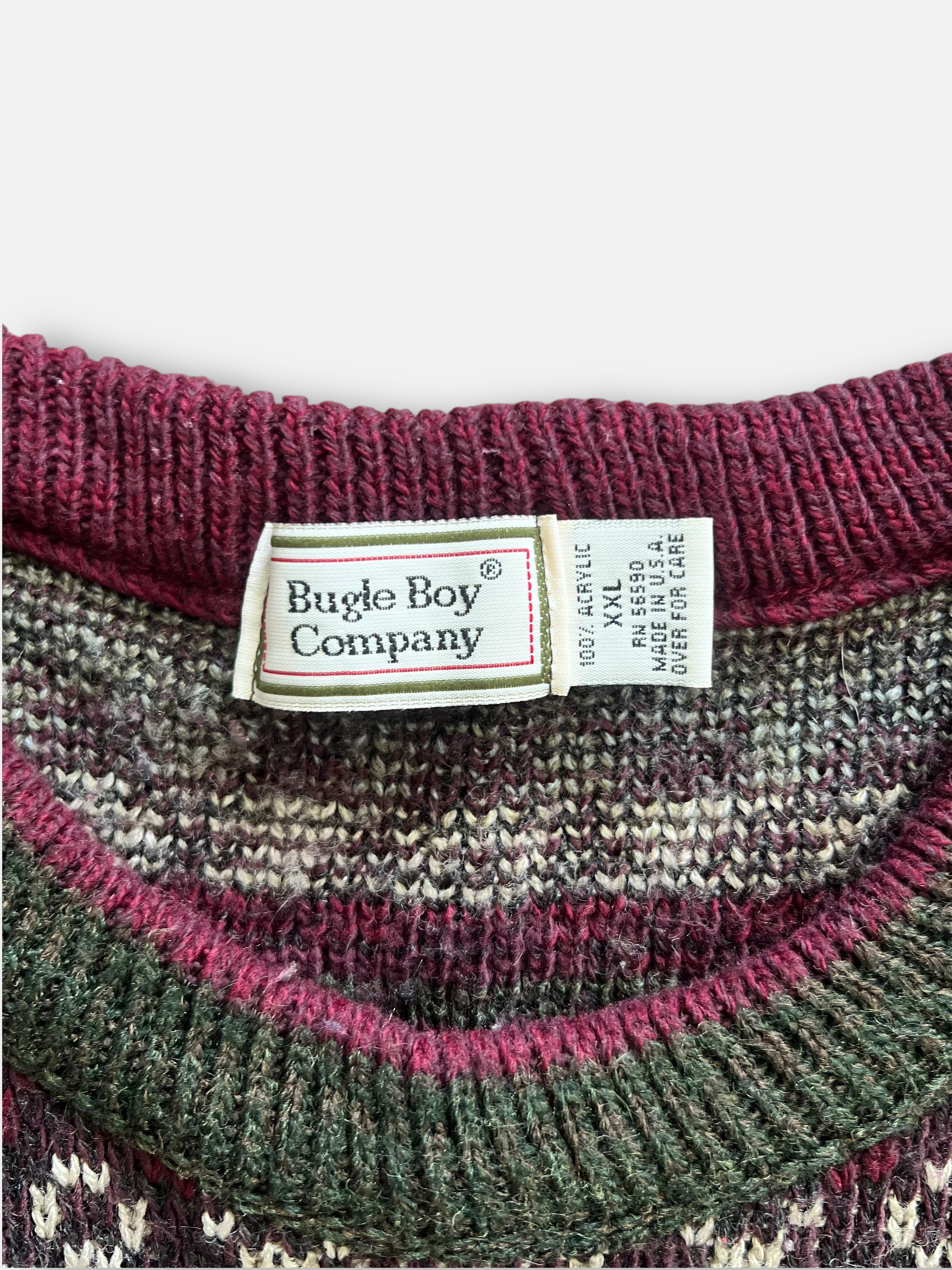 90s Bugle Boy Sweater (XXL)