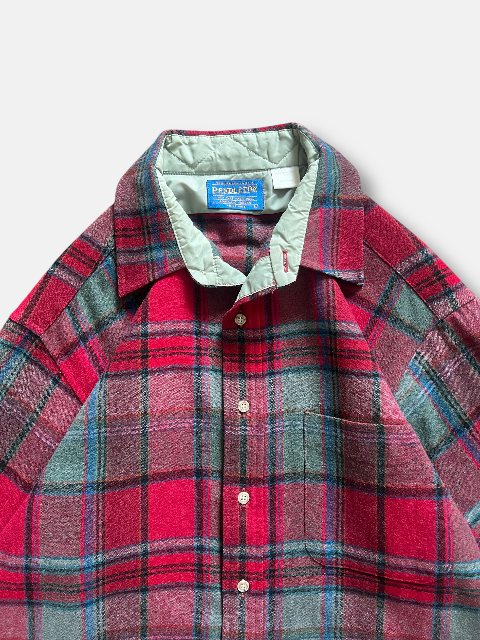90s Pendleton Wool Flannel (XL)