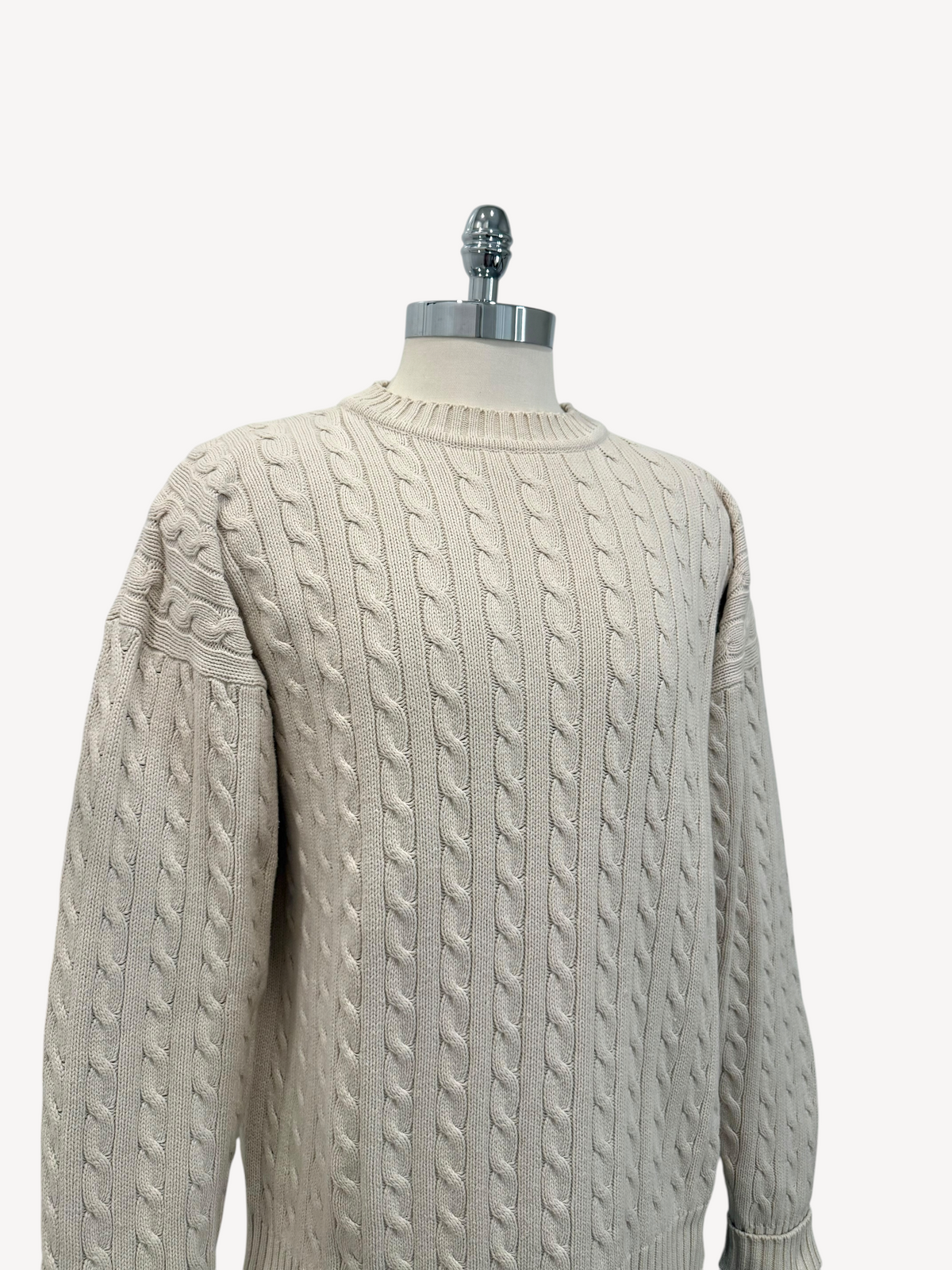 90s Field Gear Fisherman Sweater (XL)
