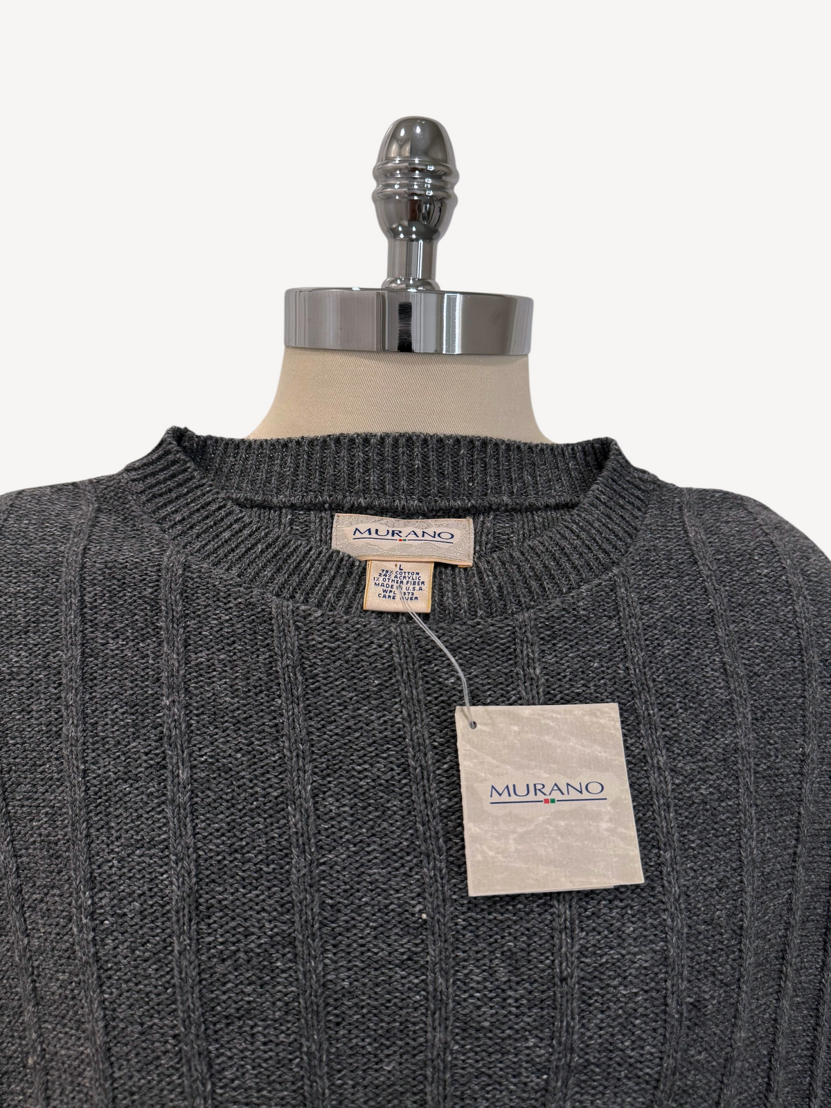 90s Murano Knit Sweater (XL)