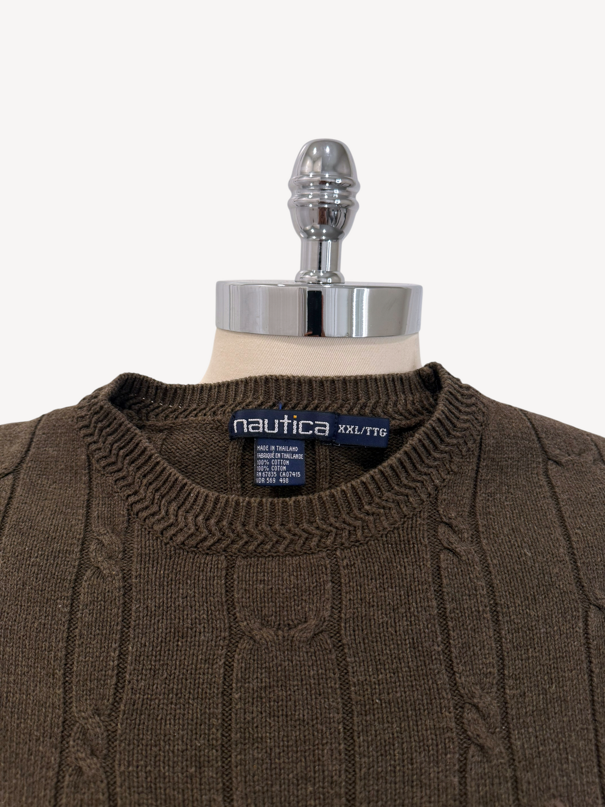 90s Nautica Knit Sweater (XL)