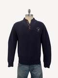 90s Maine Henley Sweater (M)