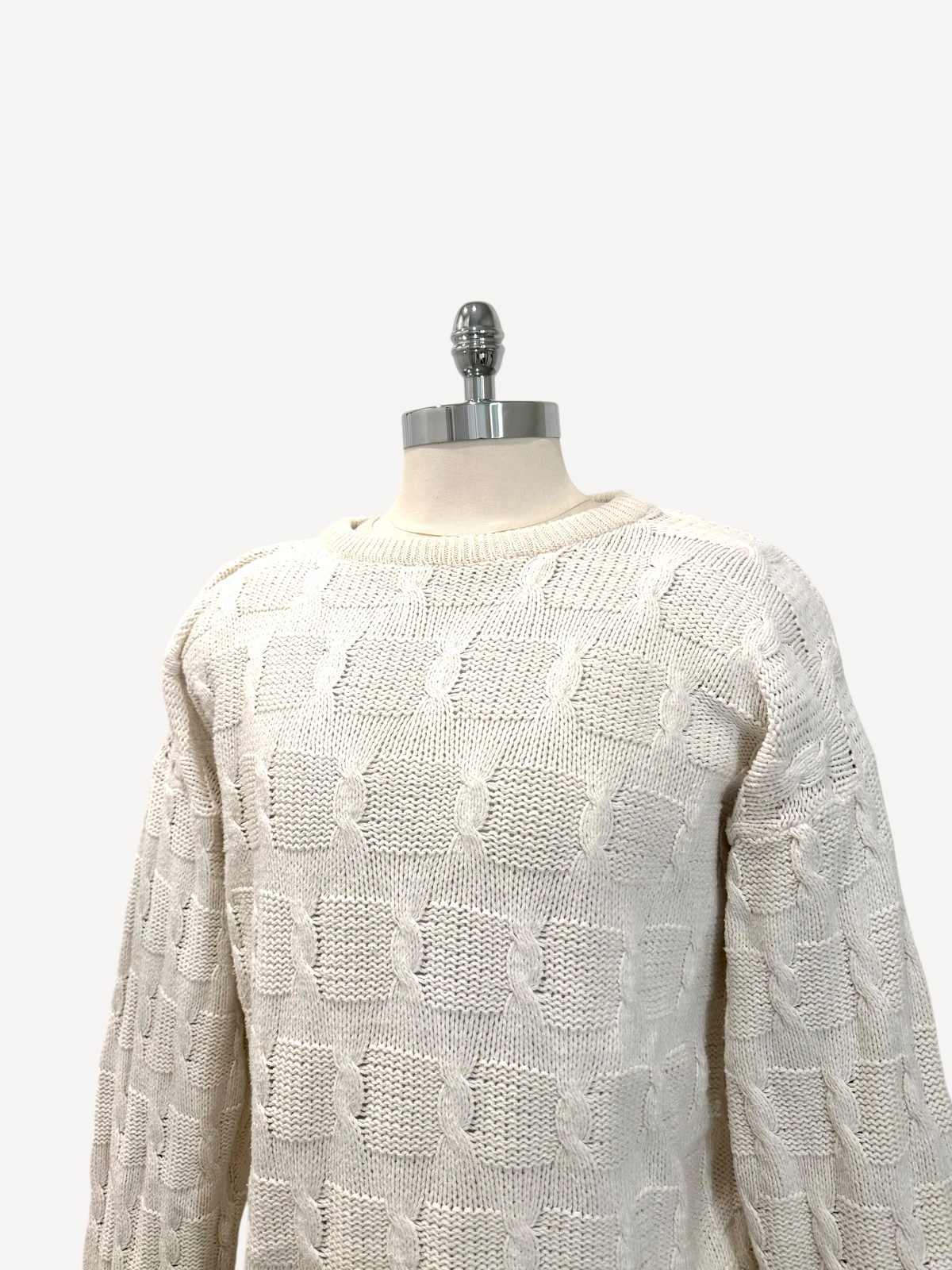 90s Honors Fisherman Sweater (L)