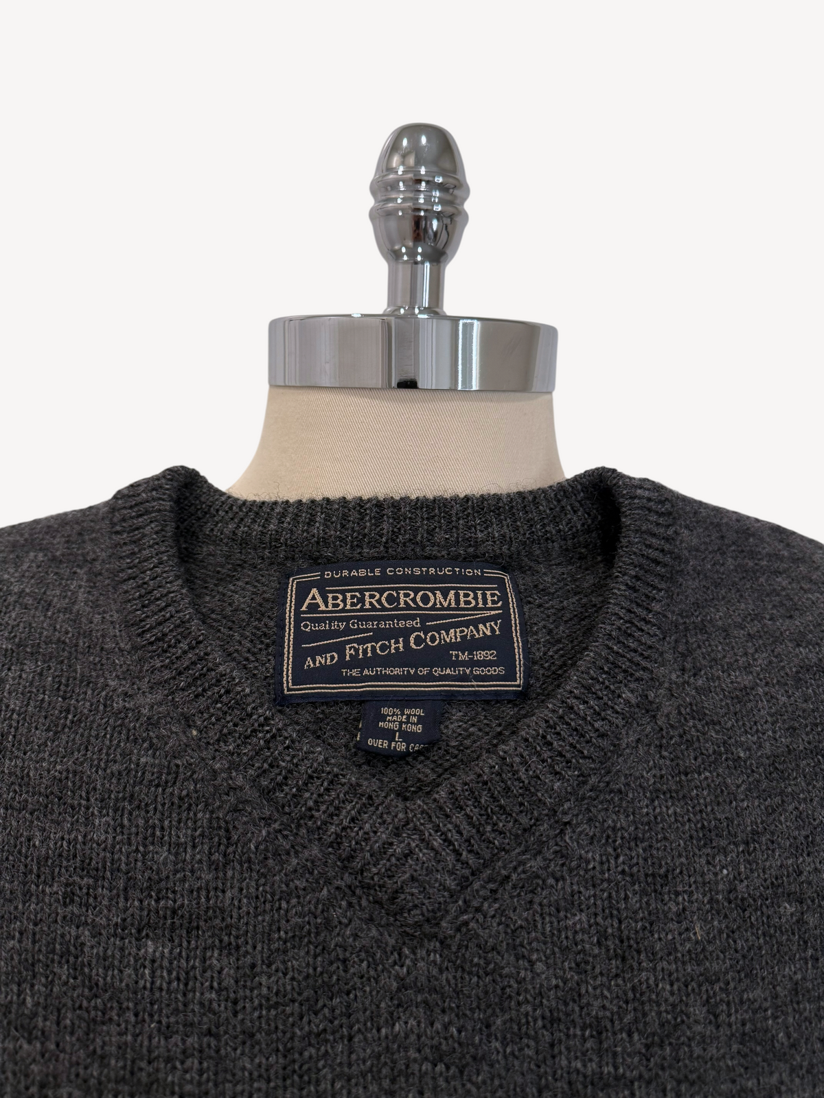 00s Abercrombie & Fitch Wool Sweater (L)