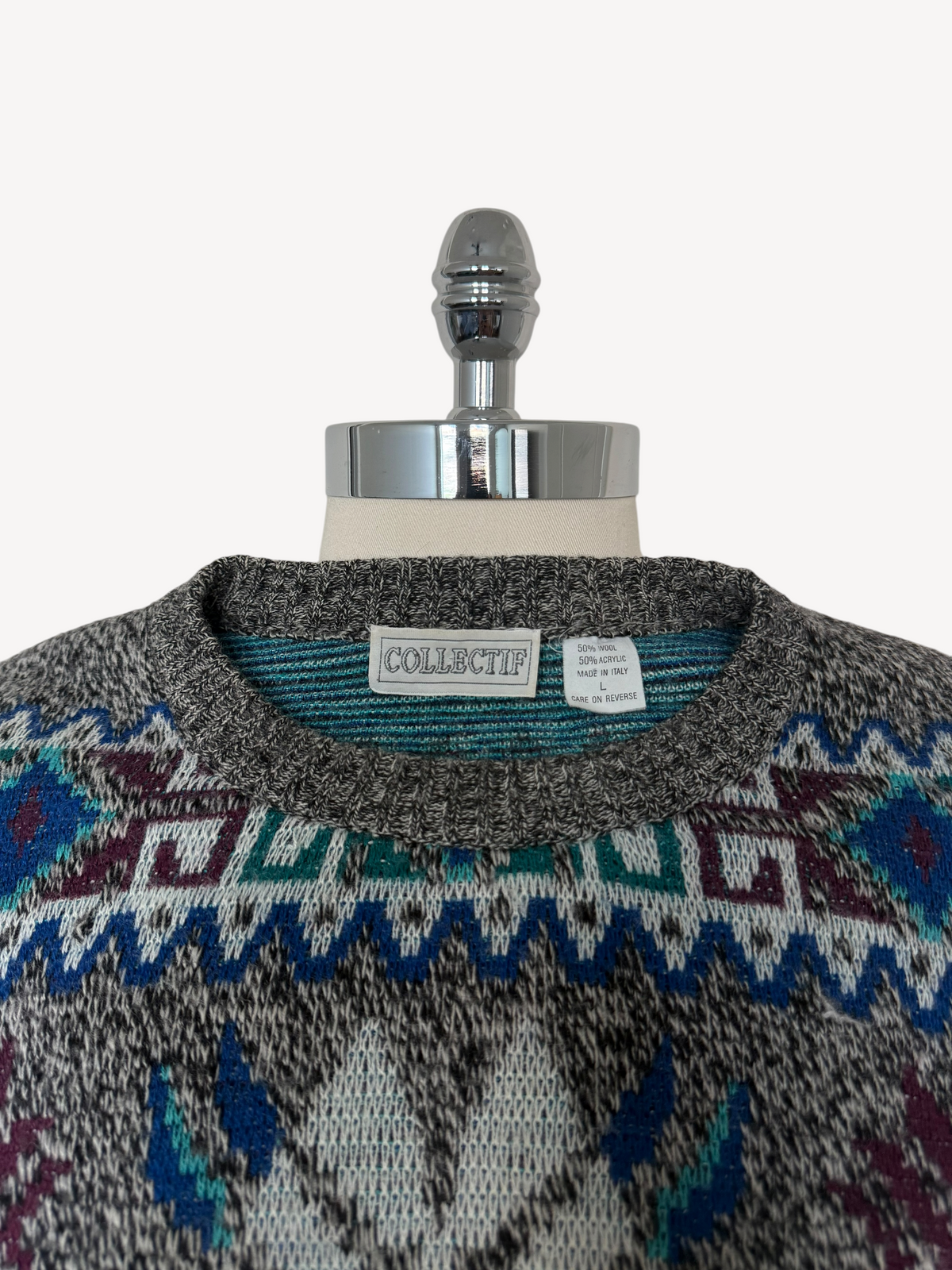 90s Collectif Wool-Blend Sweater (L)