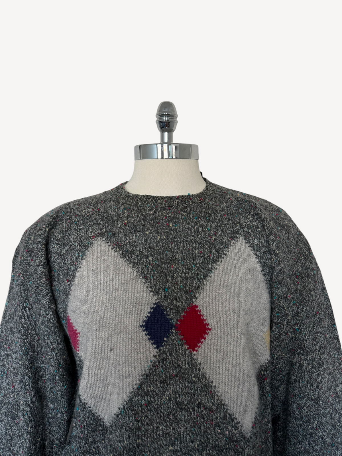90s Hunting Horn Wool Sweater (L)