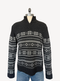 90s Field Gear Quarter-Zip Wool Sweater (L)