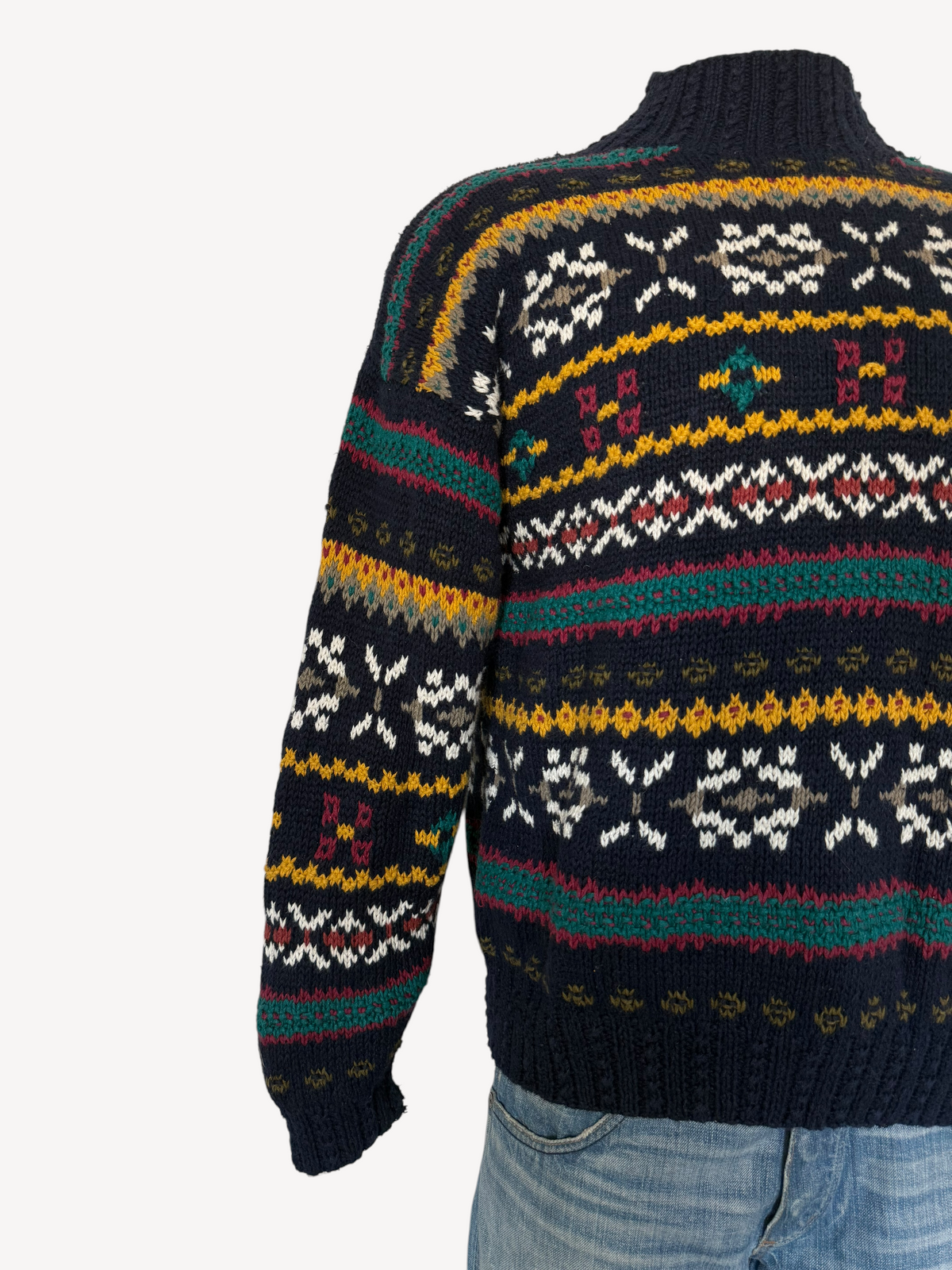 90s Hunts Club Turtleneck Sweater (L)