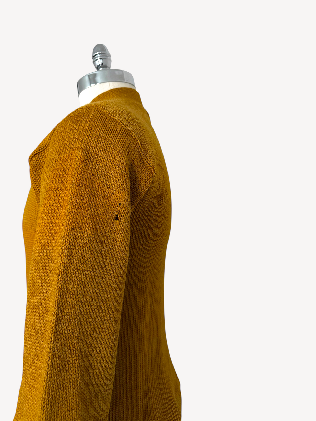 50s Stadium Shaker Wool Cardigan (M)