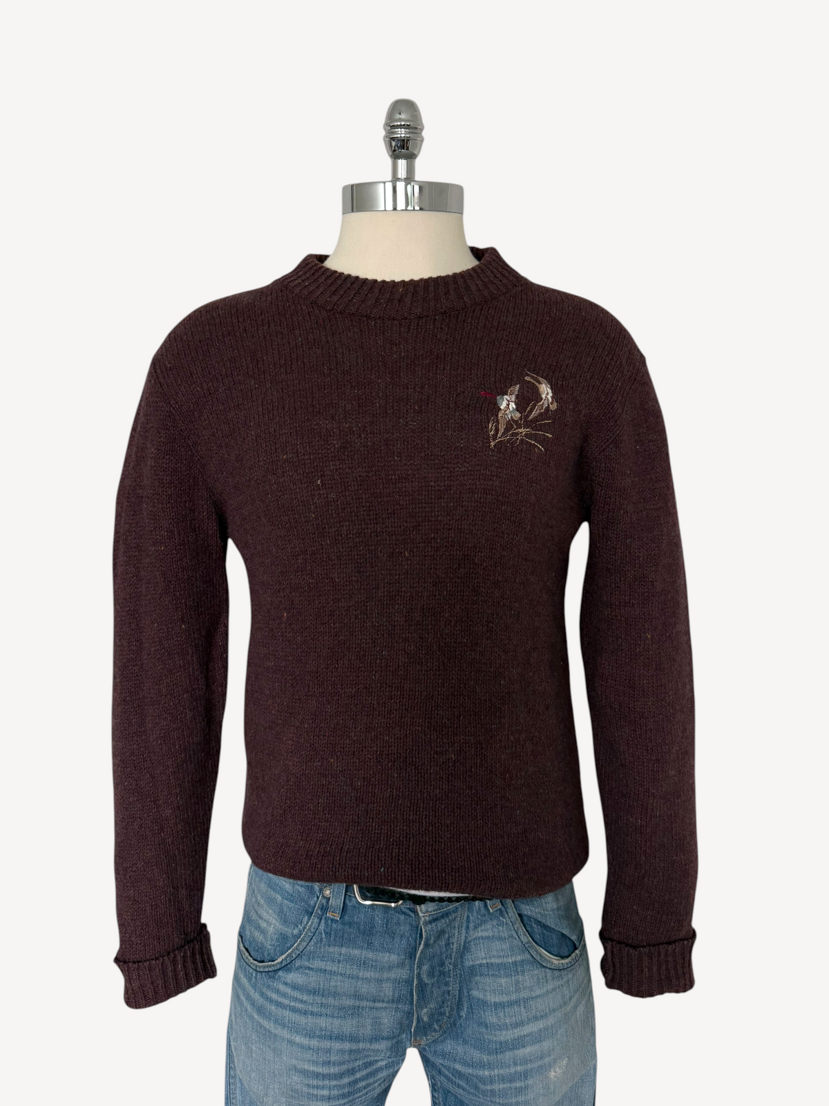 80s Flying Scotsman Wool Sweater (M)
