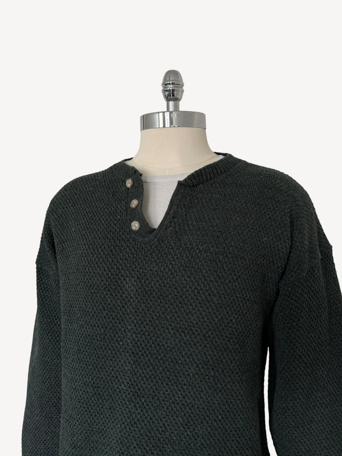90s Cherokee Henley Sweater (L)