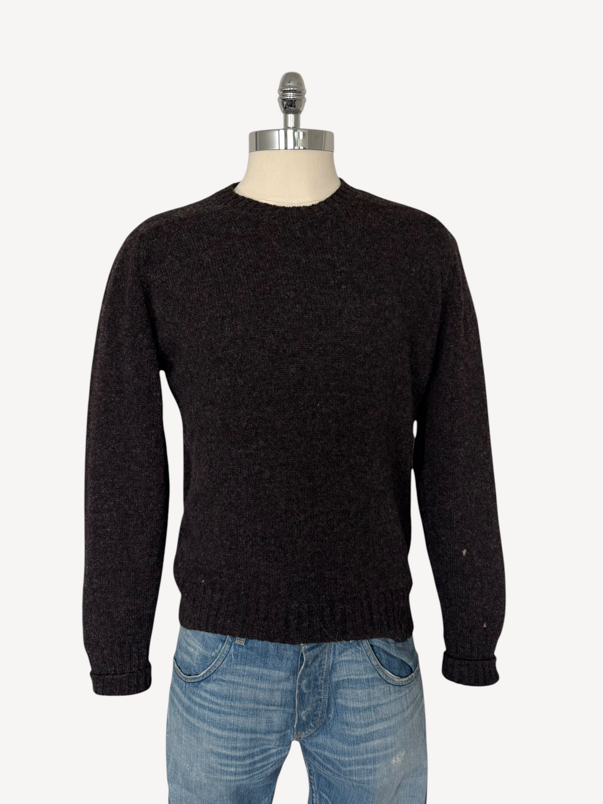 80s Lord Jeff Shetland Wool Sweater (L)