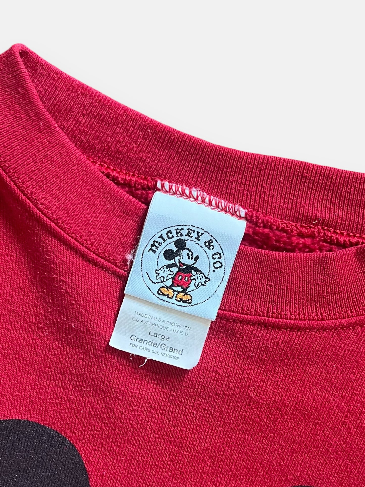 90s Mickey Sweatshirt (L)