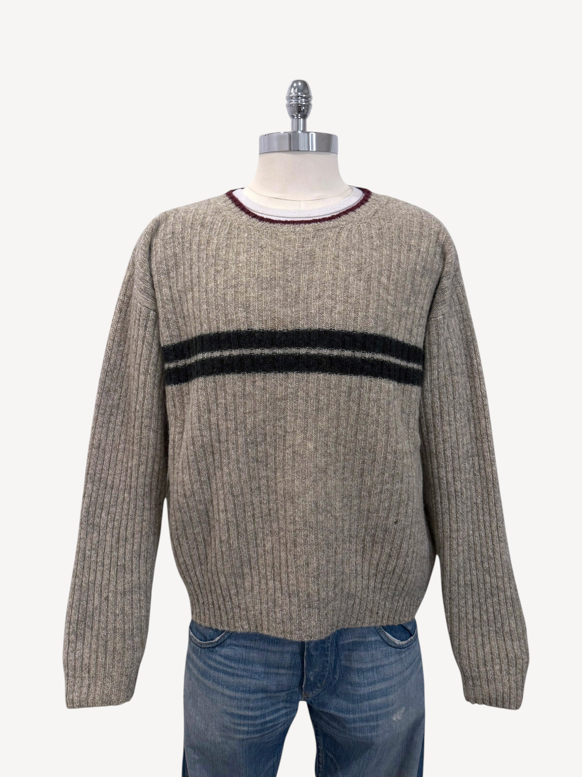 00s J.Crew Shetland Wool Sweater (XL)