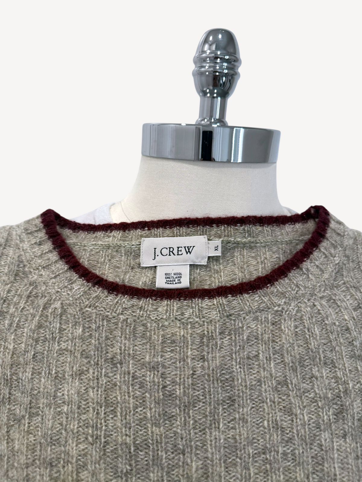 00s J.Crew Shetland Wool Sweater (XL)