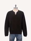 90s Bill Blass Henley Sweater (XL)