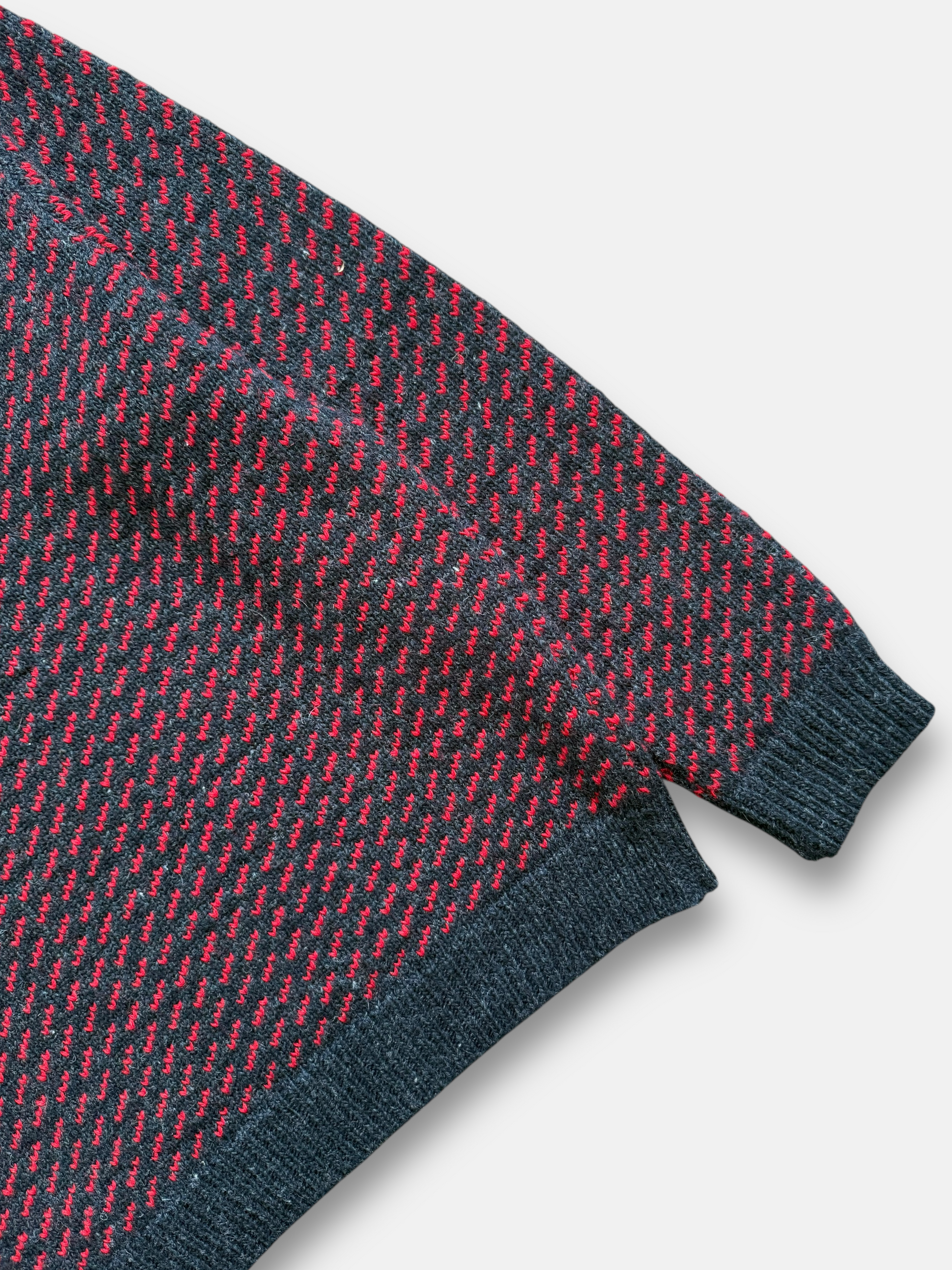 90s LL Bean Wool Birdseye Sweater (L)