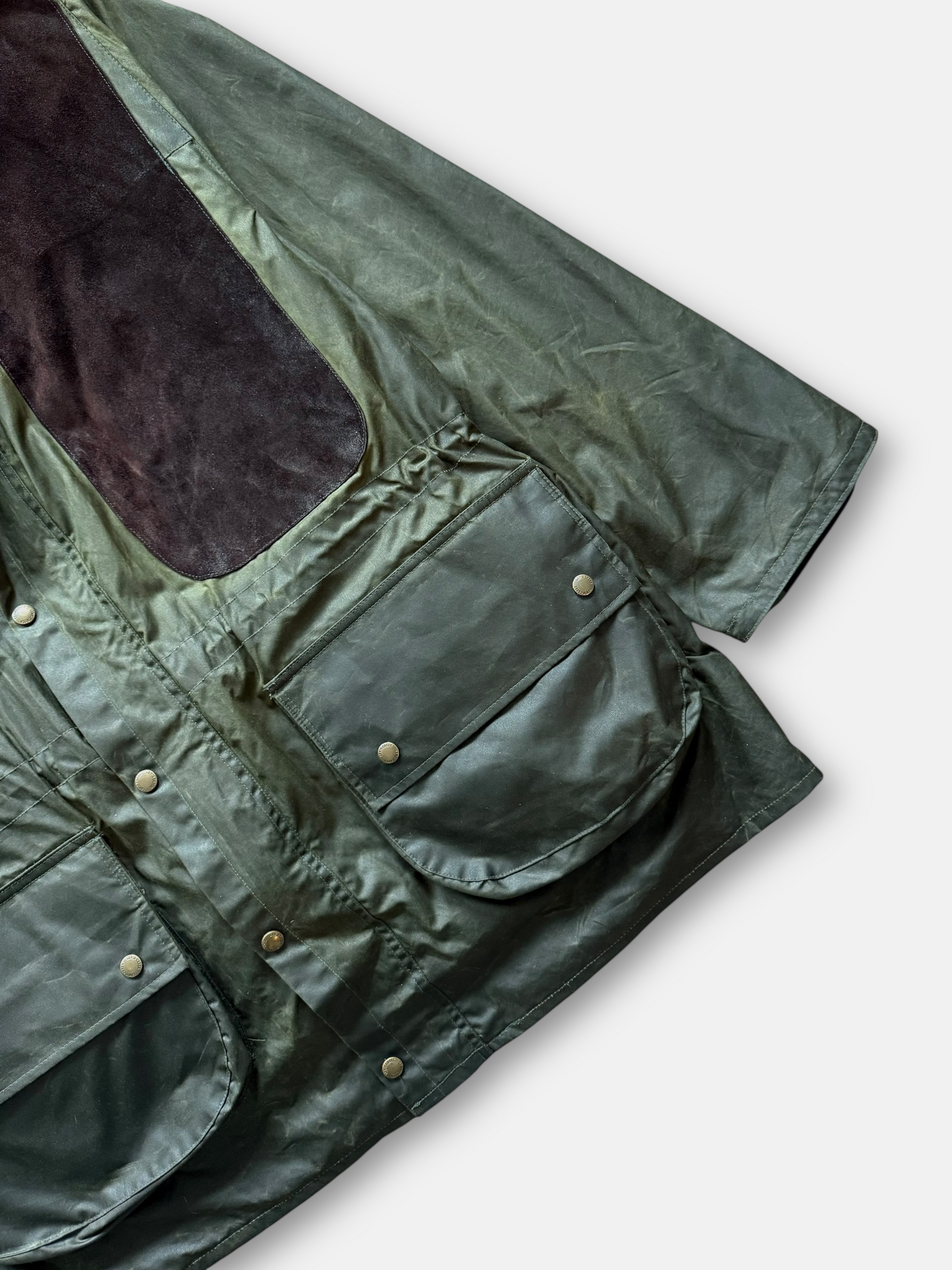 90s Lewis Creek Waxed Hunting Field Coat (XL)
