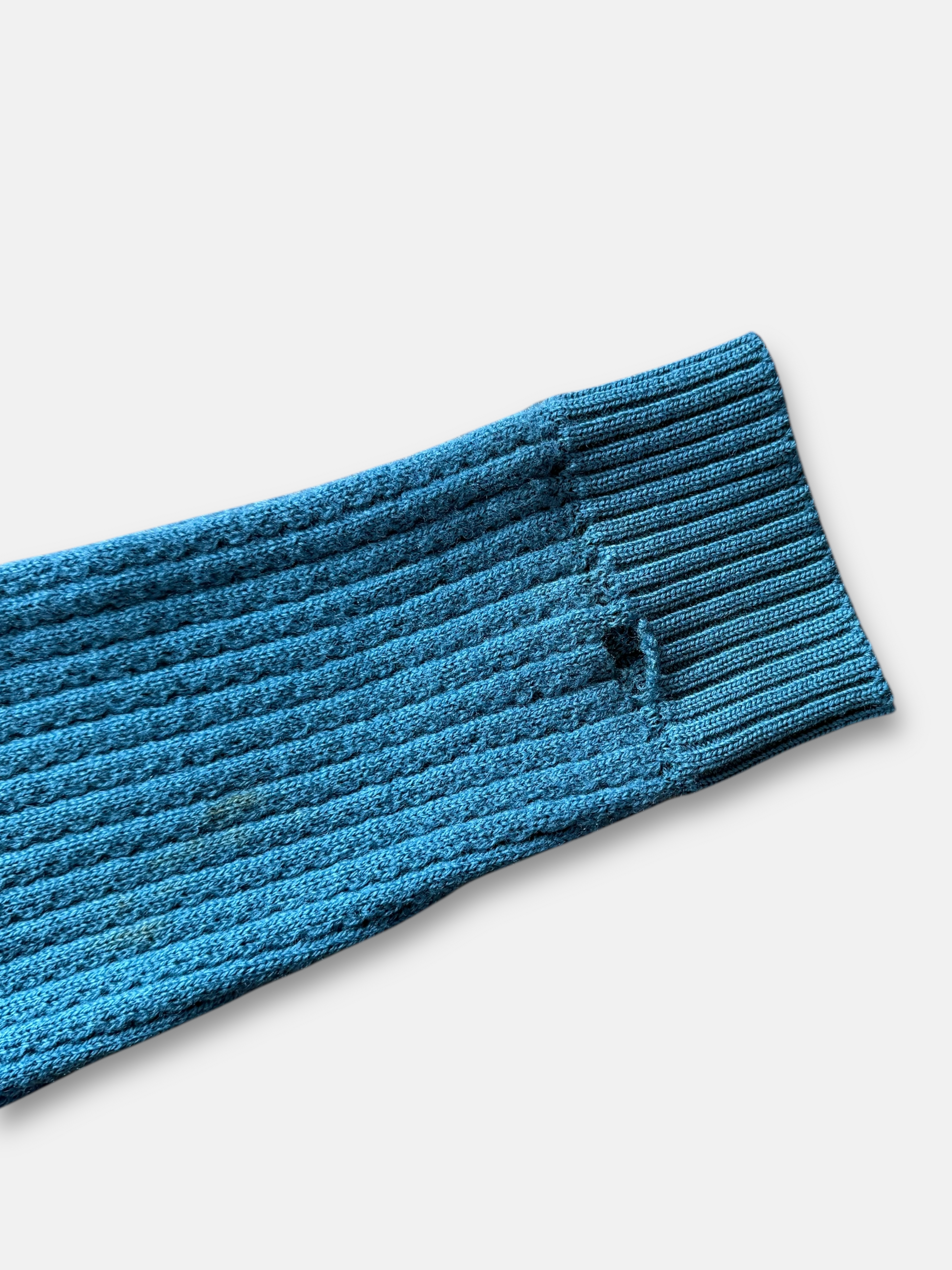 70s Pure Wool Cardigan (M)