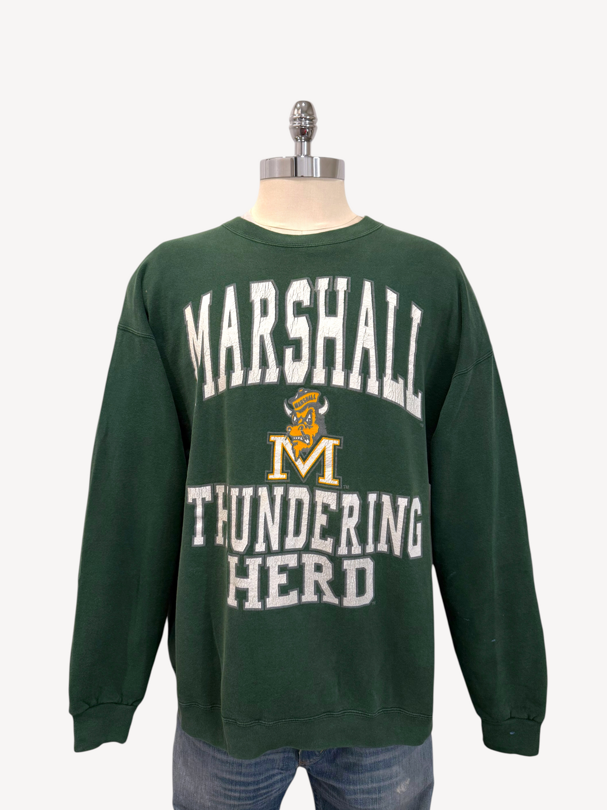 90s Marshall Thundering Herd Sweatshirt (XL)