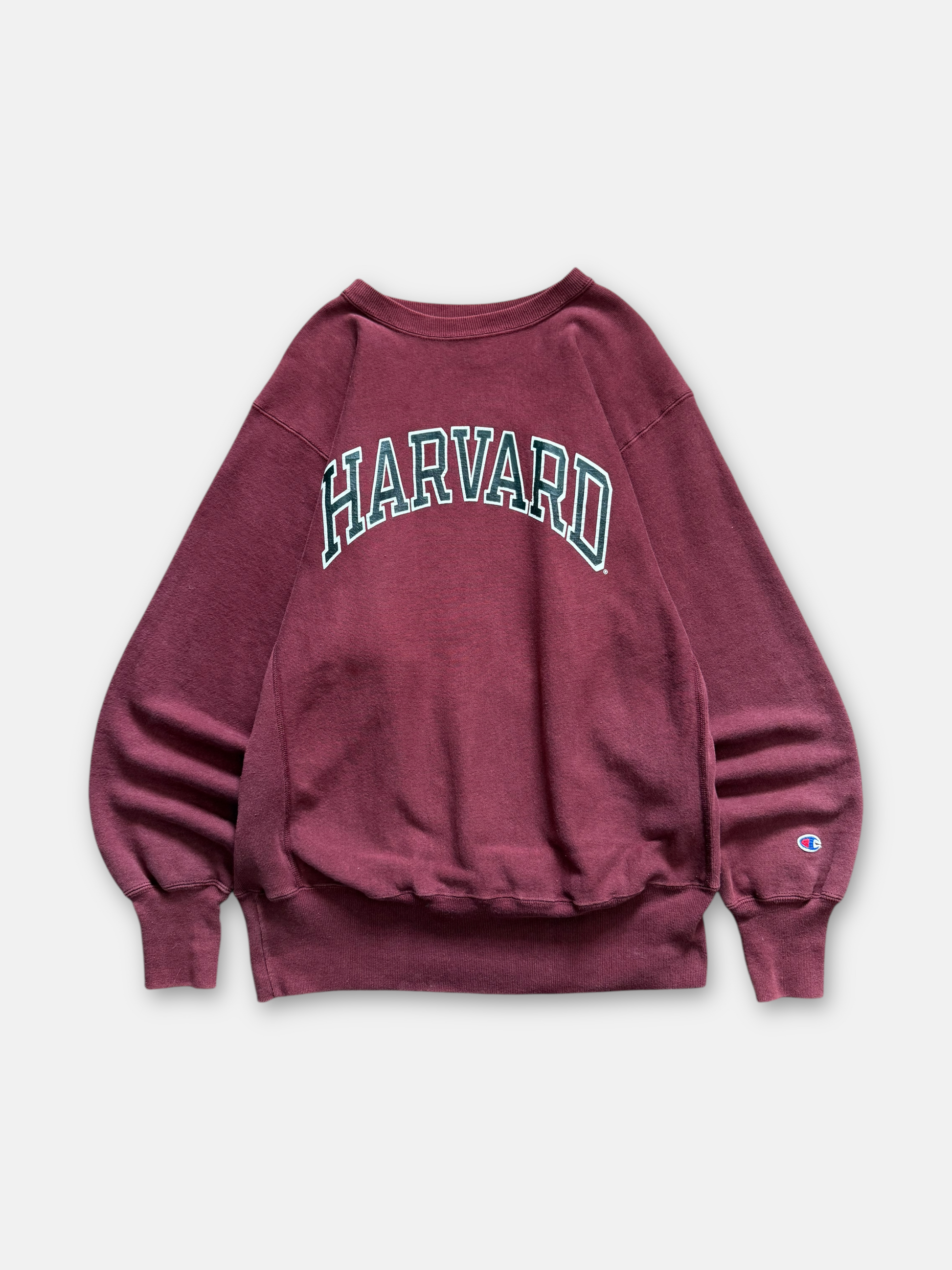 90s Harvard Reverse Weave Sweatshirt (L)