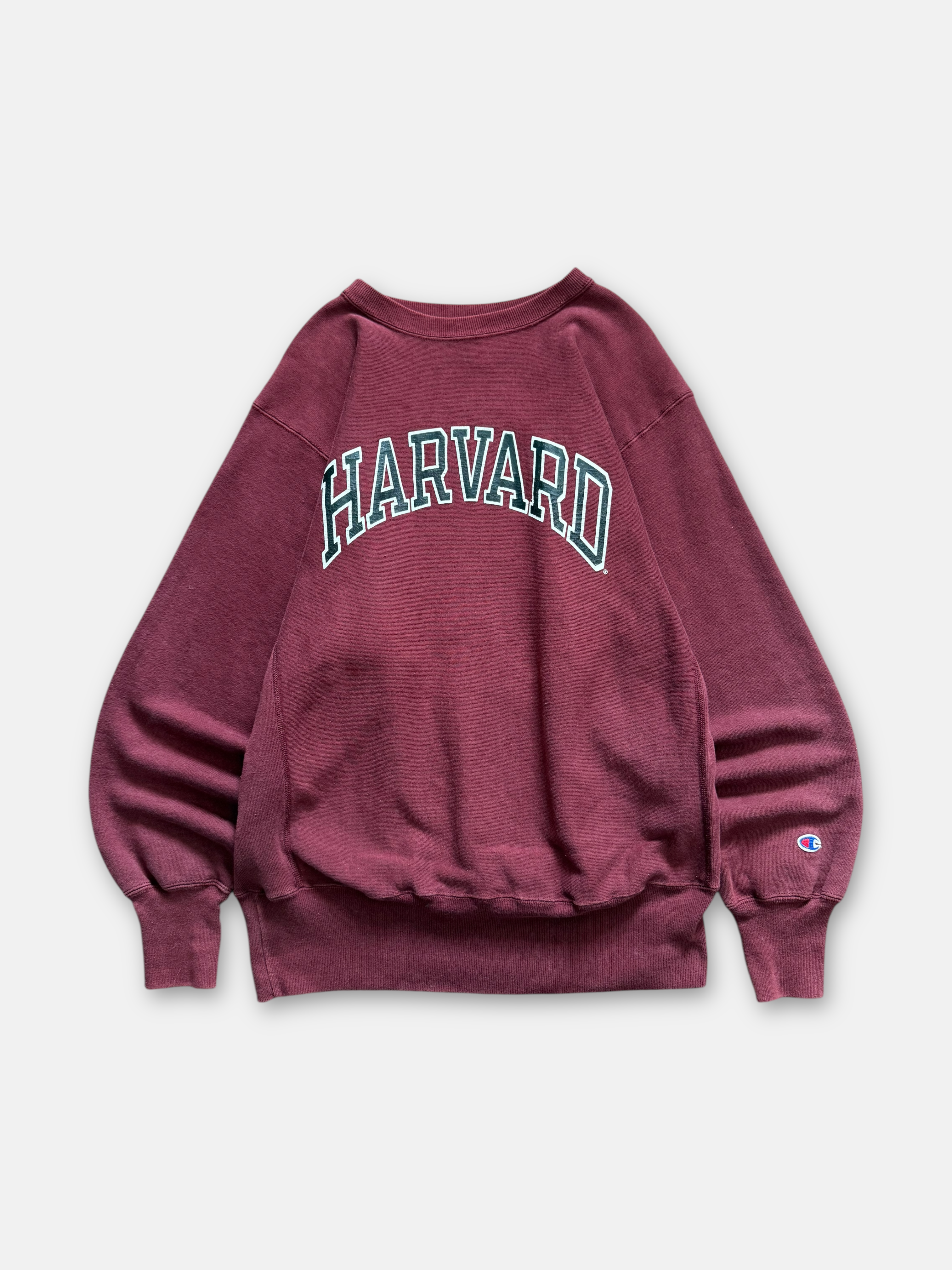 90s Harvard Reverse Weave Sweatshirt (L)