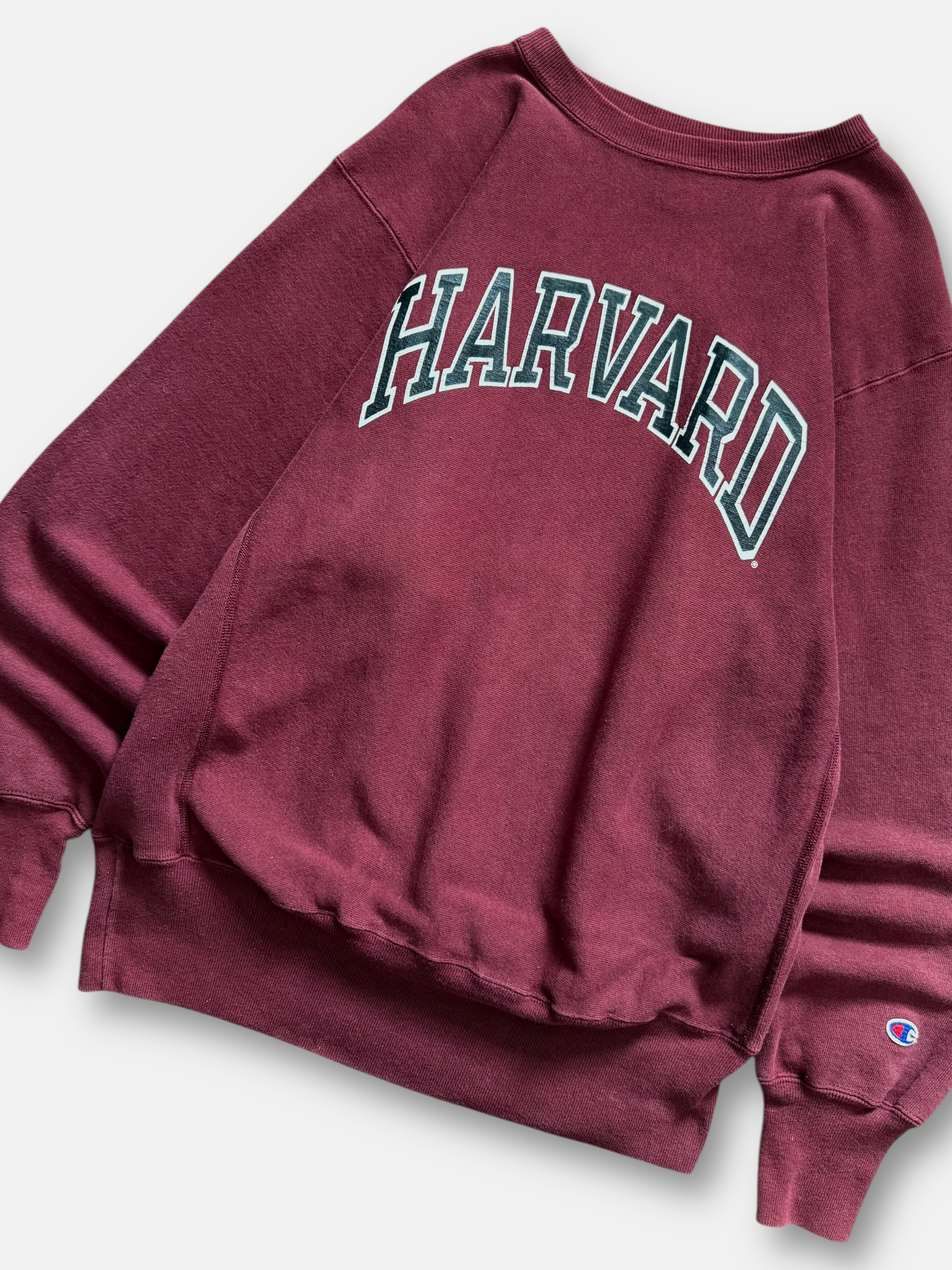 90s Harvard Reverse Weave Sweatshirt (L)