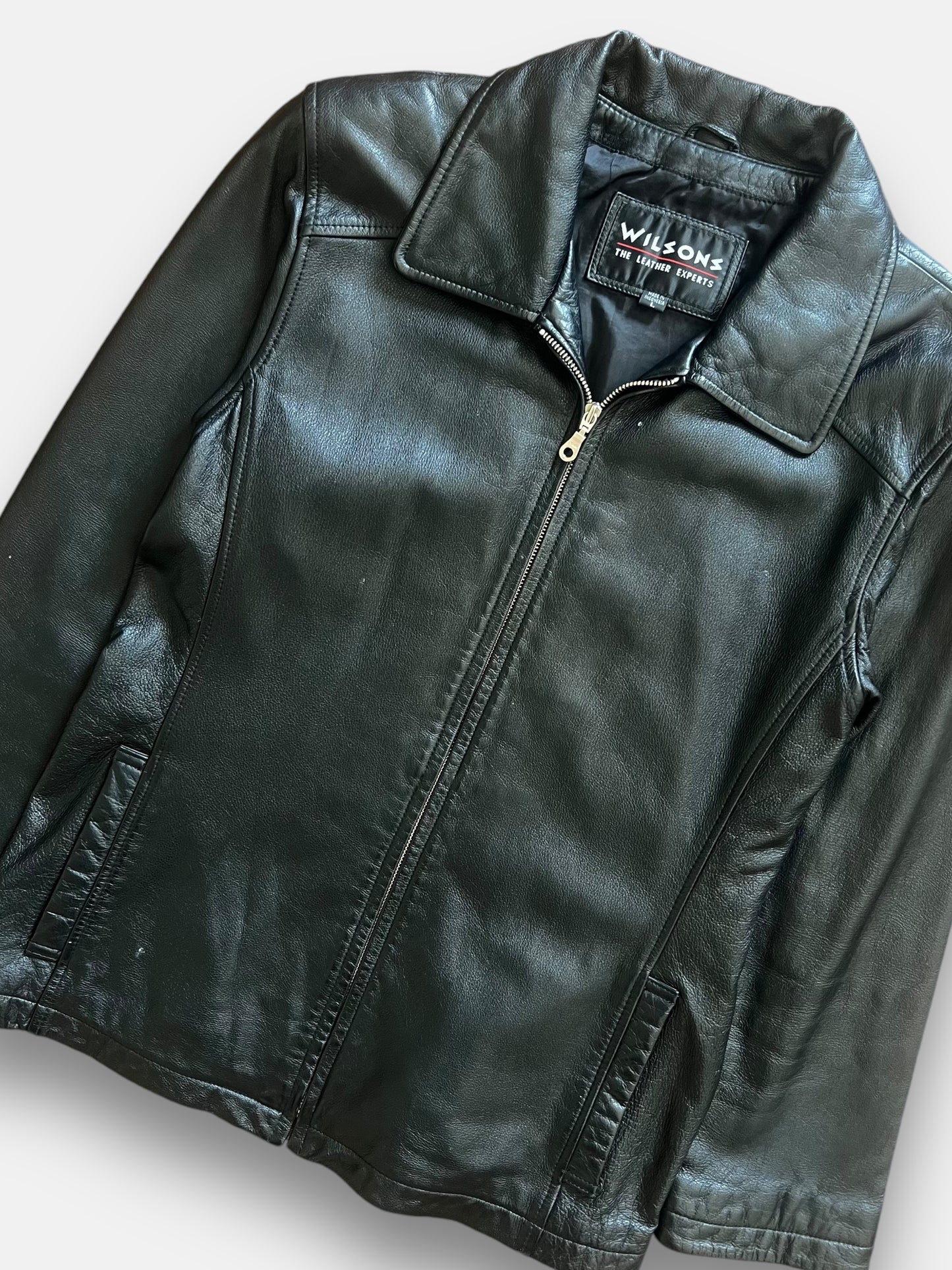 90s Wilsons Leather Jacket (L)