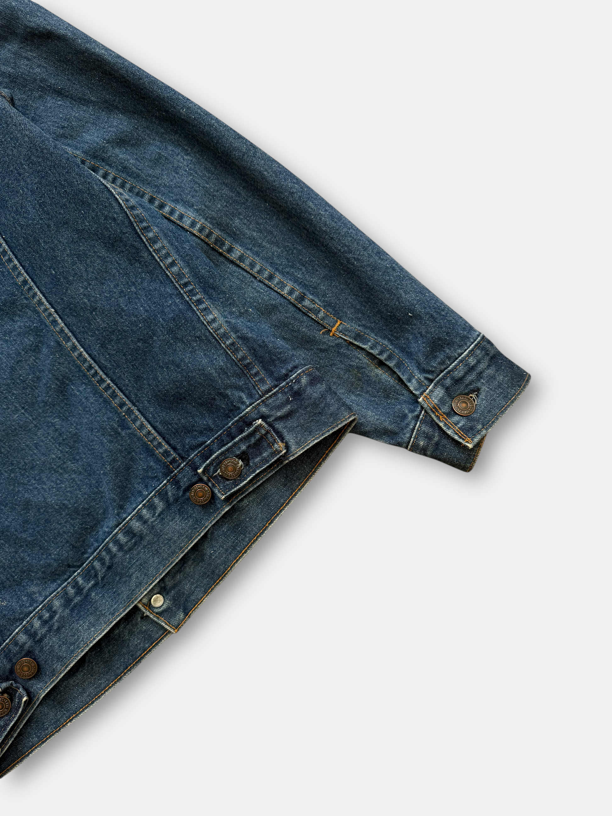 70s Levi's Type 3 Denim Trucker Jacket 70505-0217 (M)
