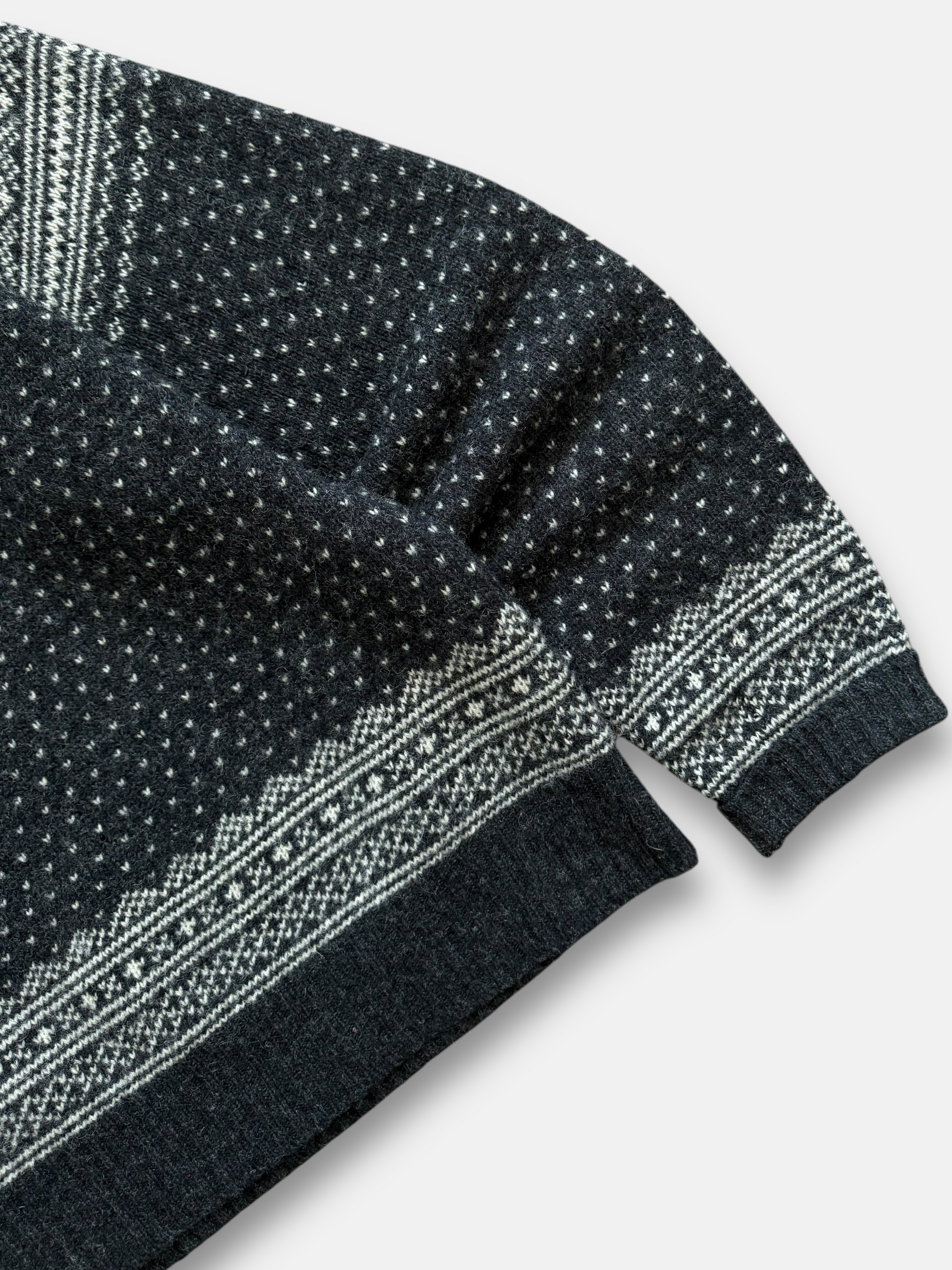 90s GAP Wool Quarter-Zip Sweater (L)