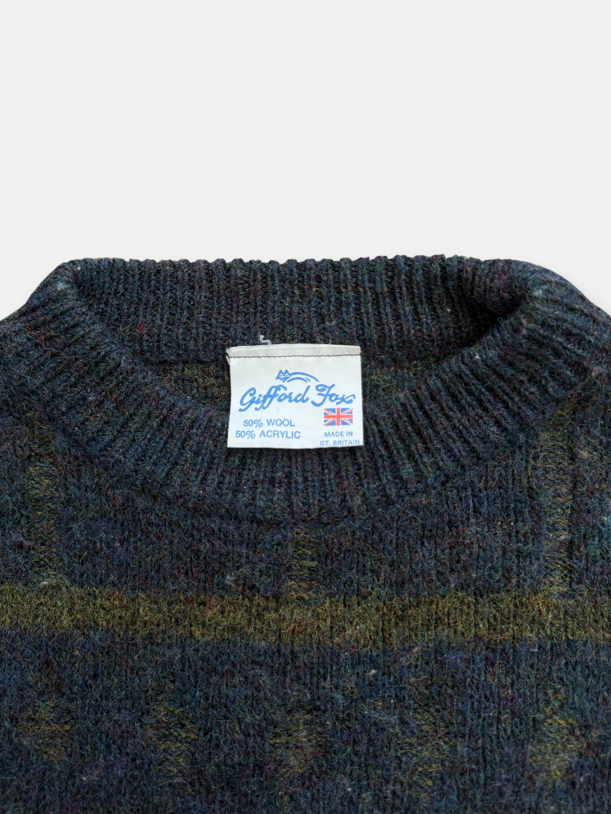 80s Gifford Fox Wool Sweater (L)