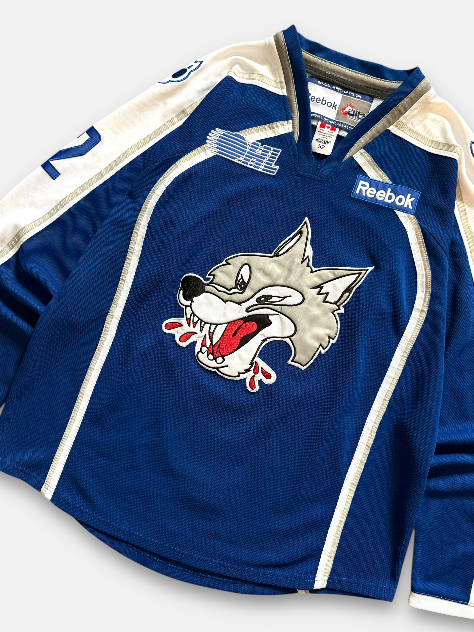 90s Sudbury Wolves Hockey Jersey (XXL)