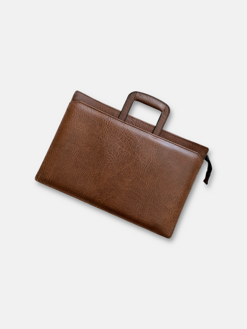 90s Leather Laptop Bag (16.5x11)