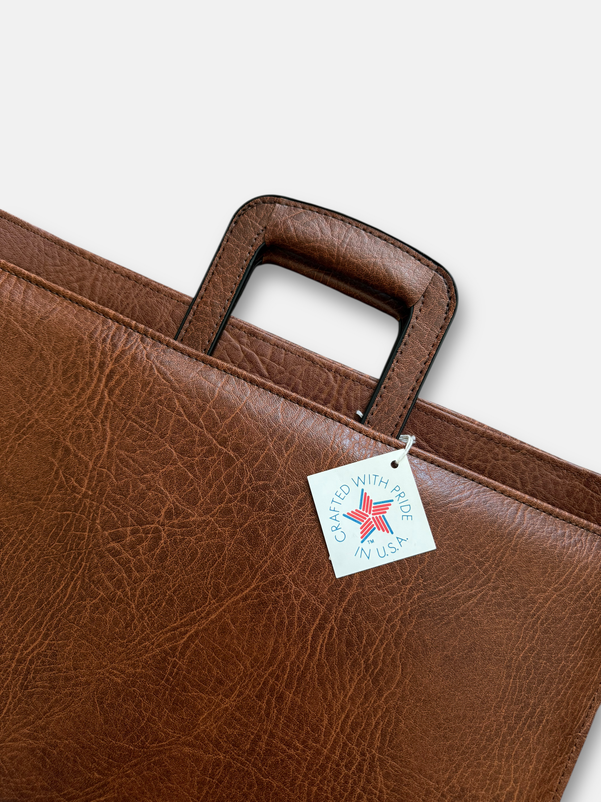 90s Leather Laptop Bag (16.5x11)