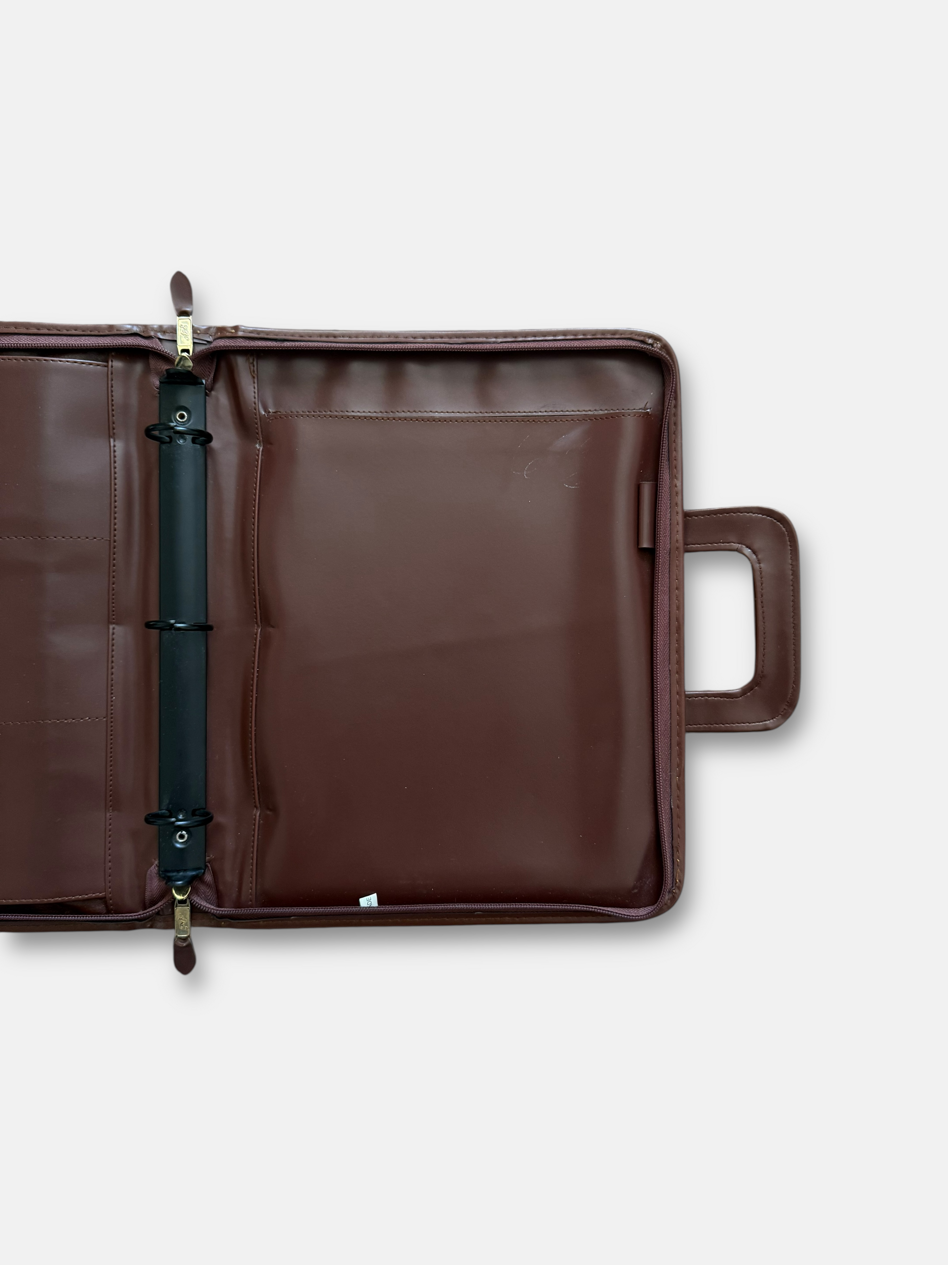 90s Polo Ralph Lauren Plaid Ring Binder (14x10.5)