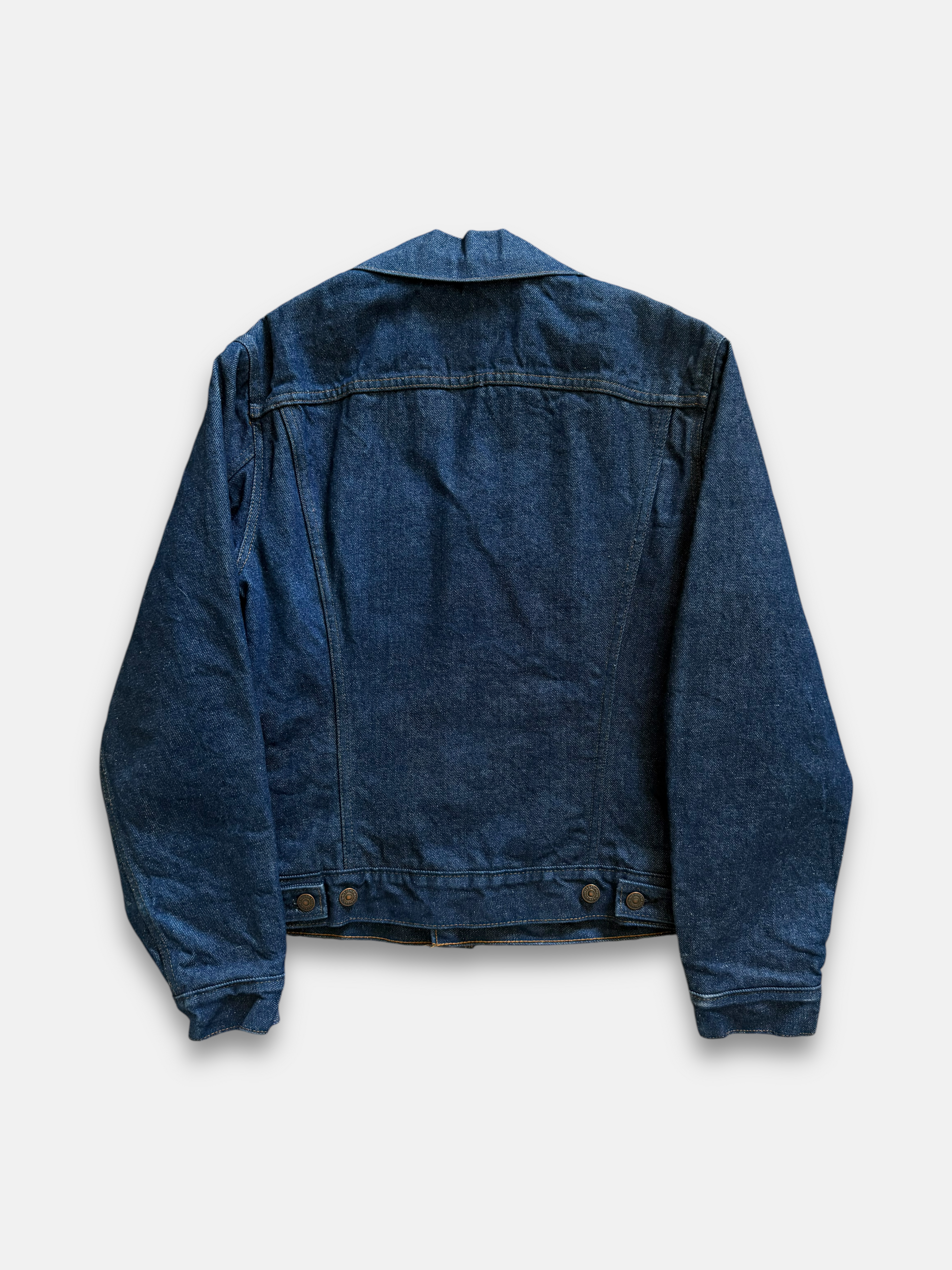70s Levi's Type 3 Blanked Lined Denim Trucker Jacket 70505-0317 (M)