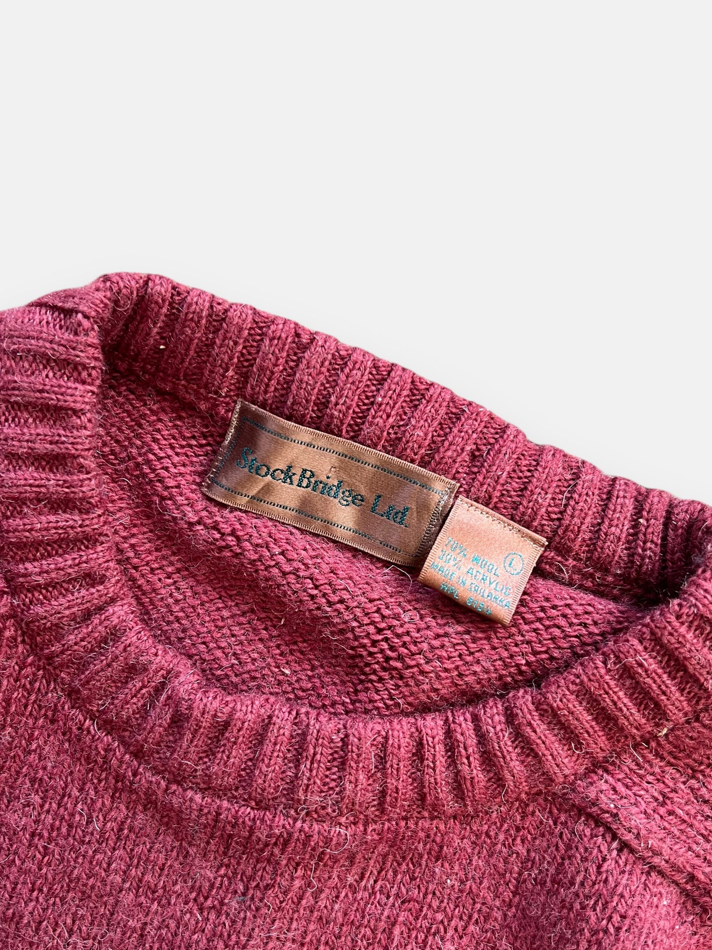 90s Stock Bridge Sweater (M)