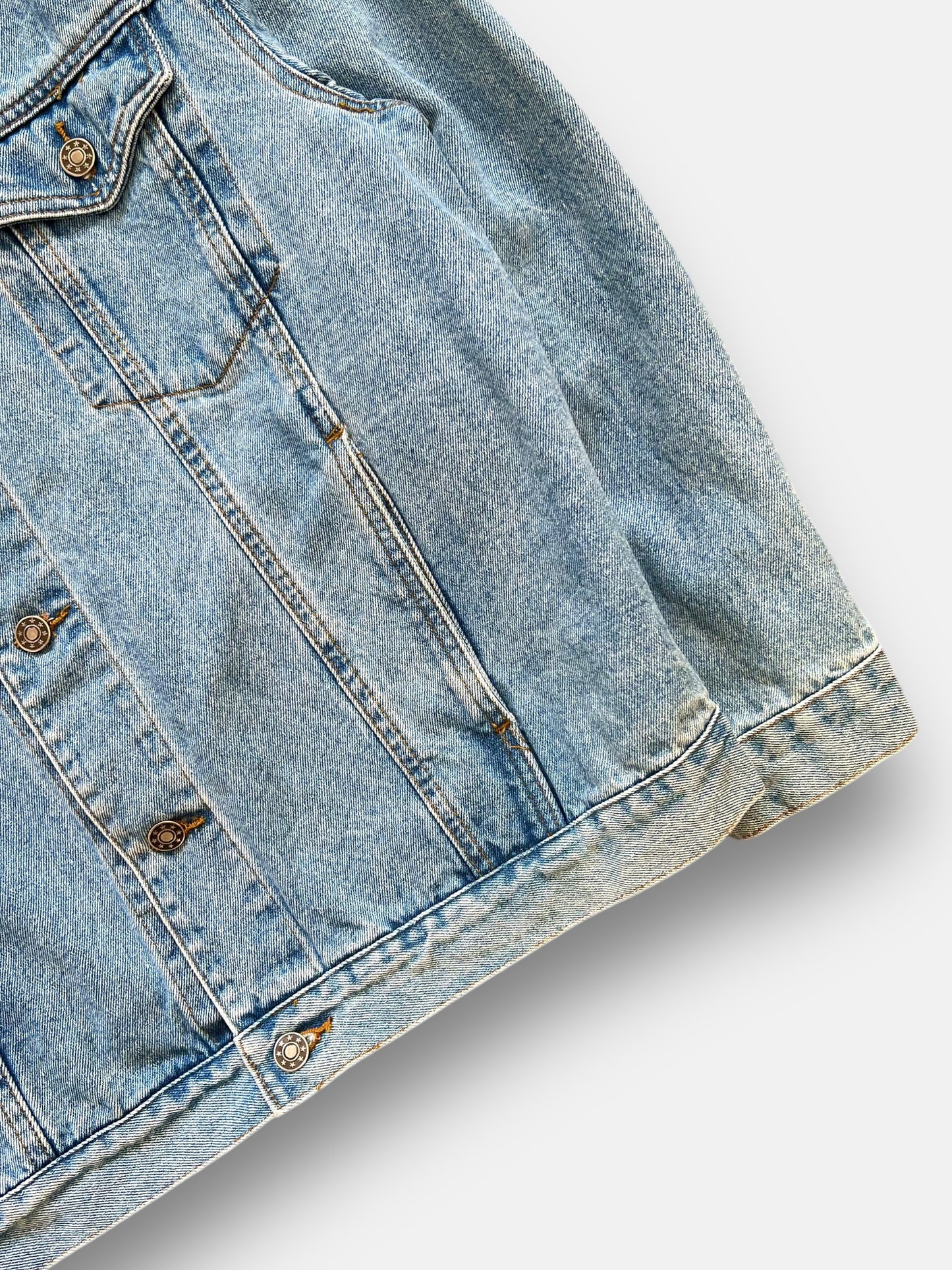 90s Denim Trucker Jacket (L)