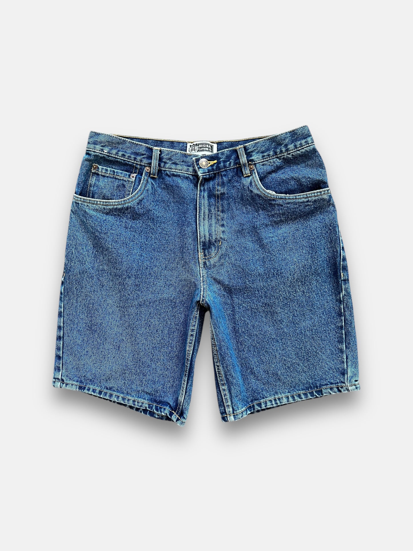 00s Route 66 Denim Shorts (34)