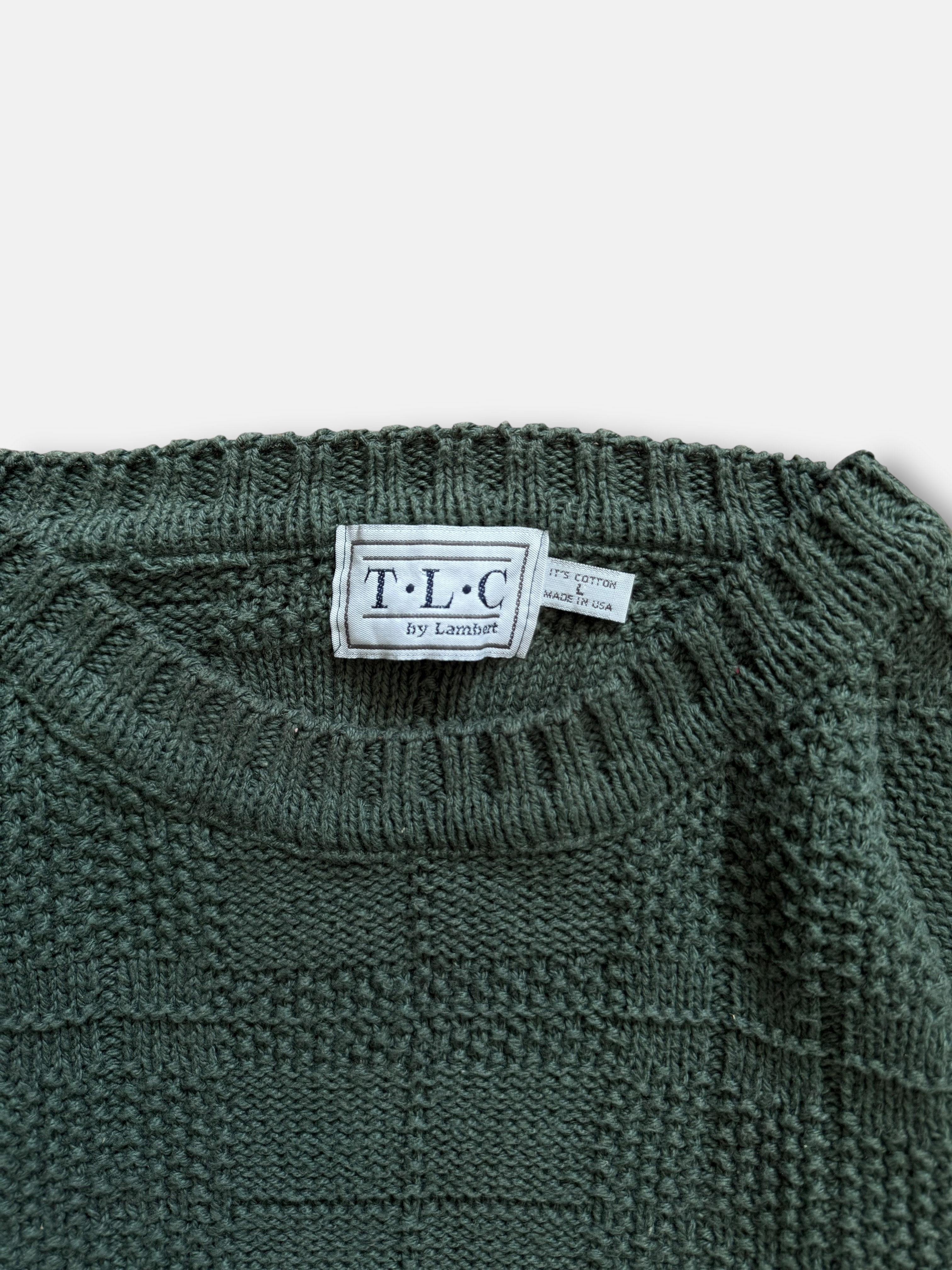 90s TLC Knit Sweater (XL)