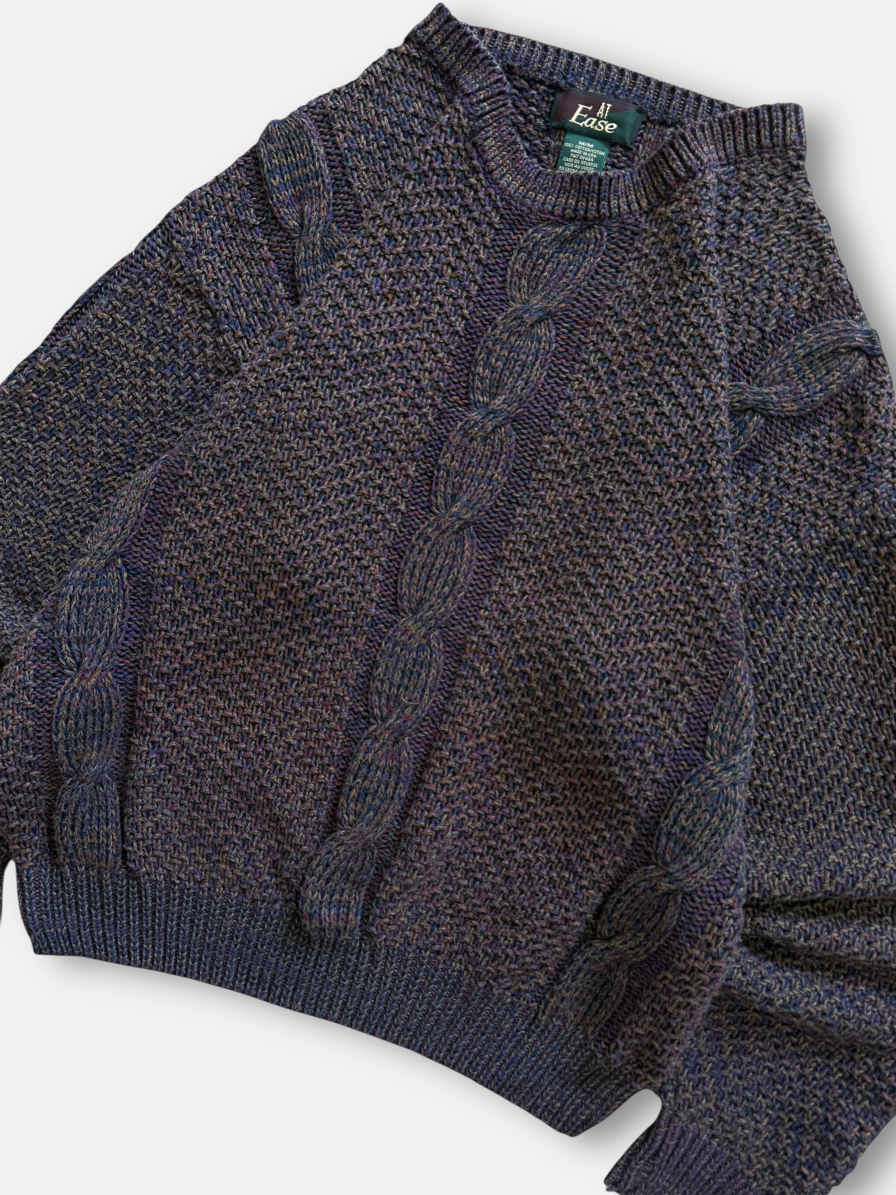 90s At Ease Knit Sweater (M)