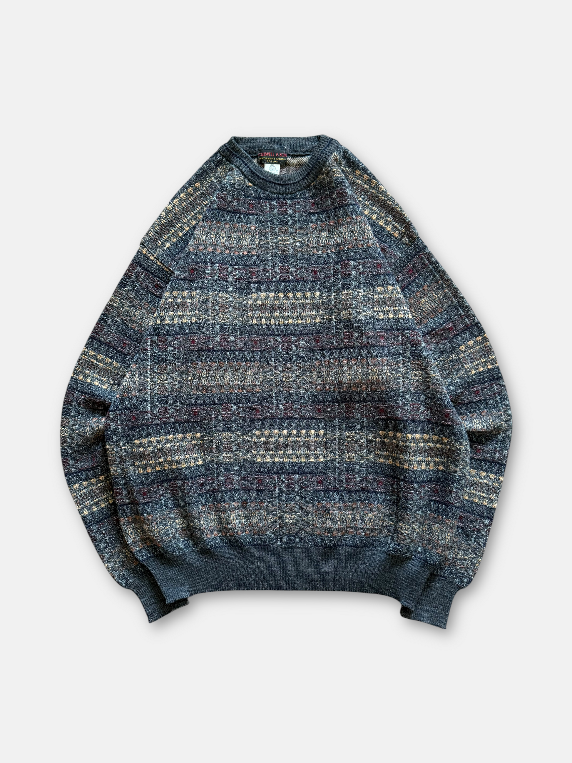 80s Culwell & Son Wool Sweater (XL)