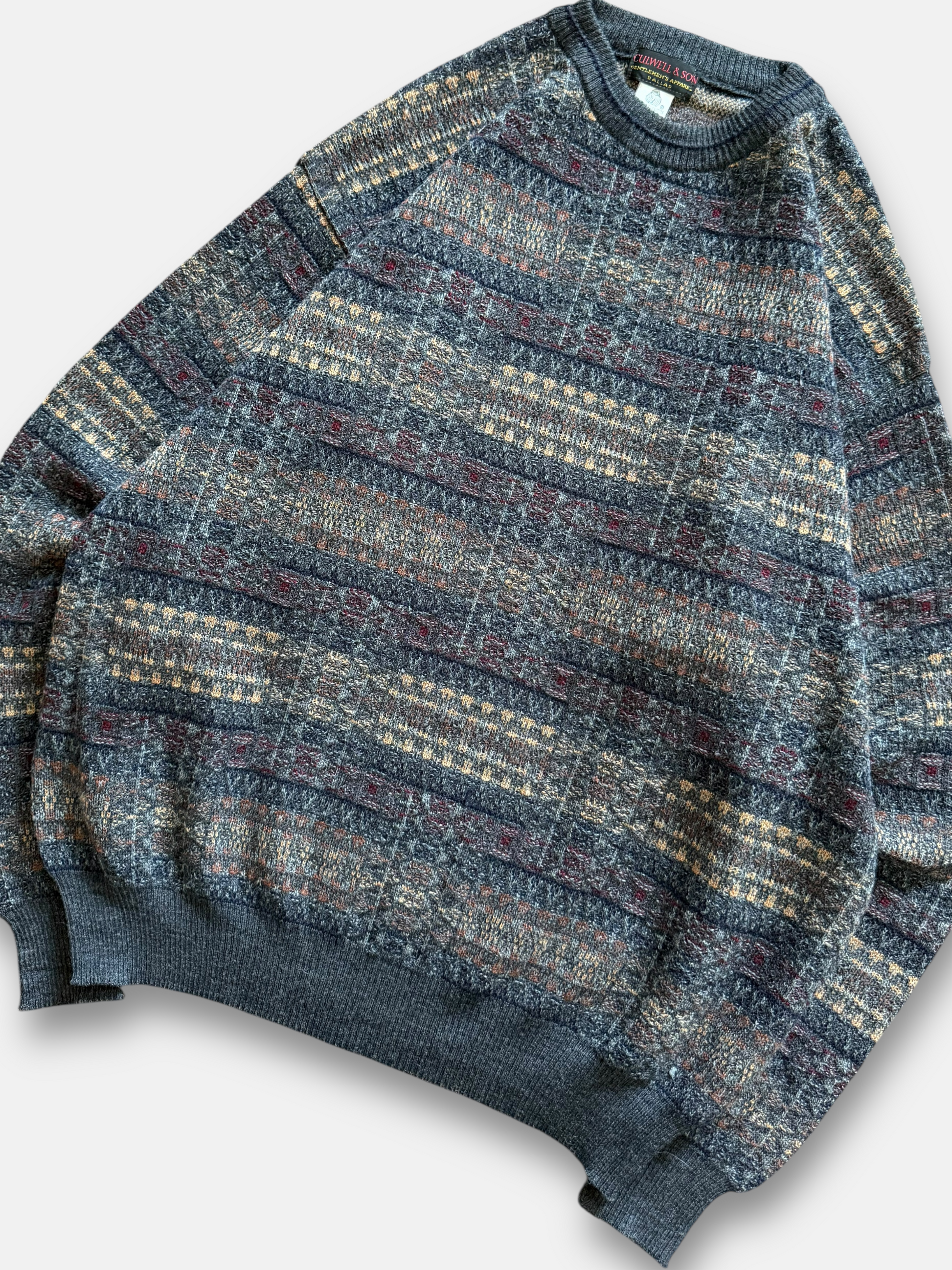 80s Culwell & Son Wool Sweater (XL)