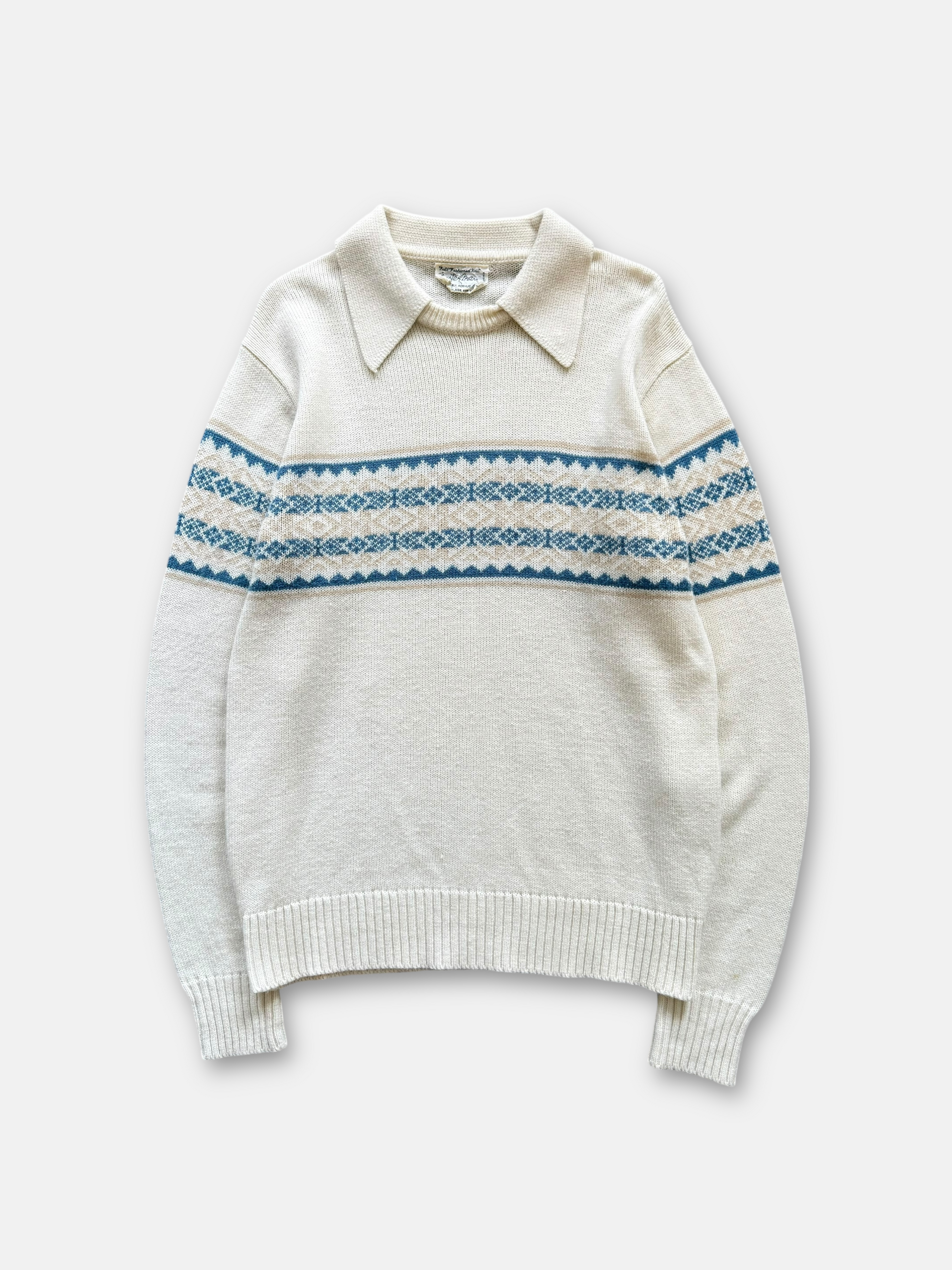 70s Mister Man Knit Sweater (M)