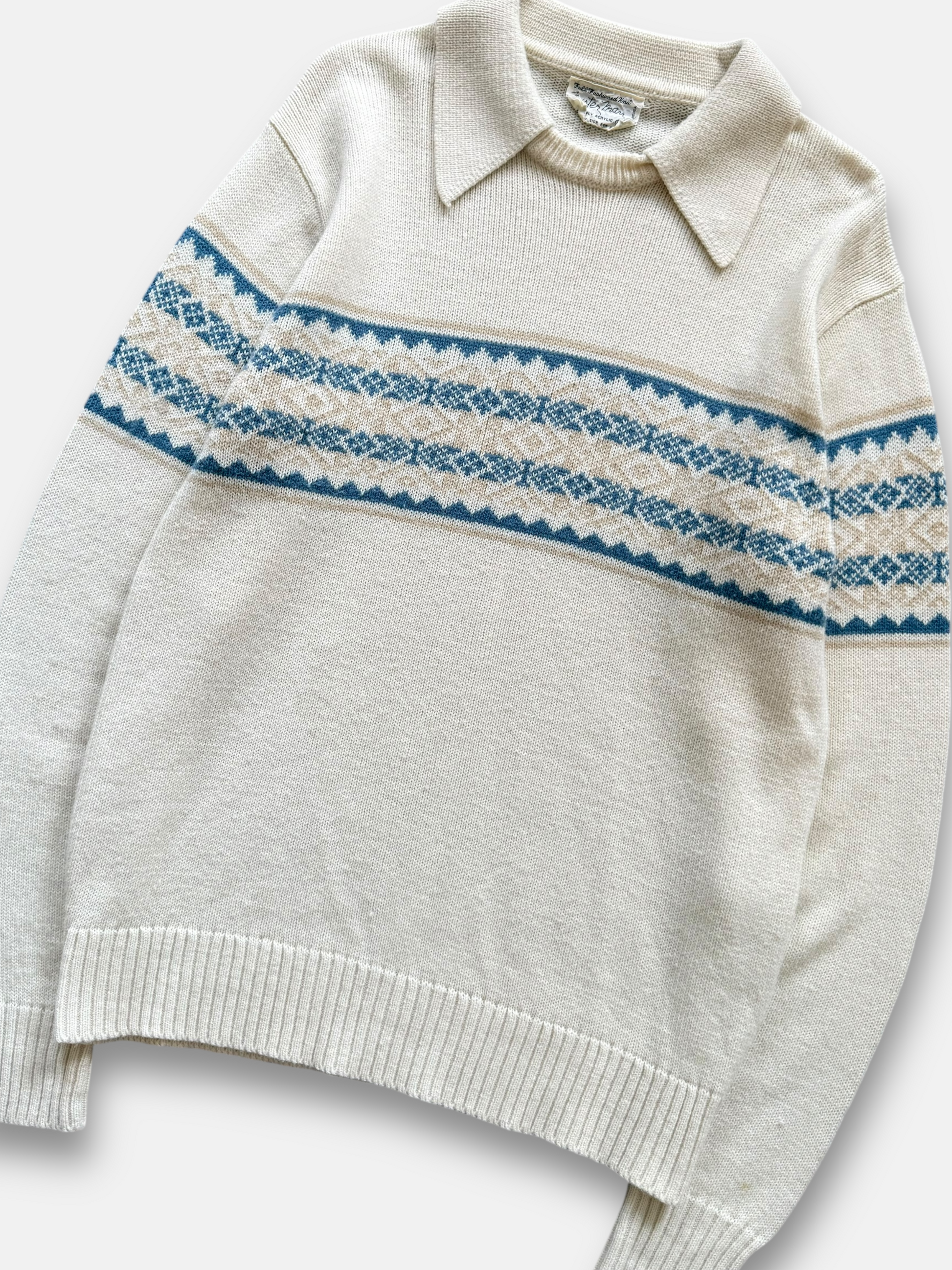 70s Mister Man Knit Sweater (M)