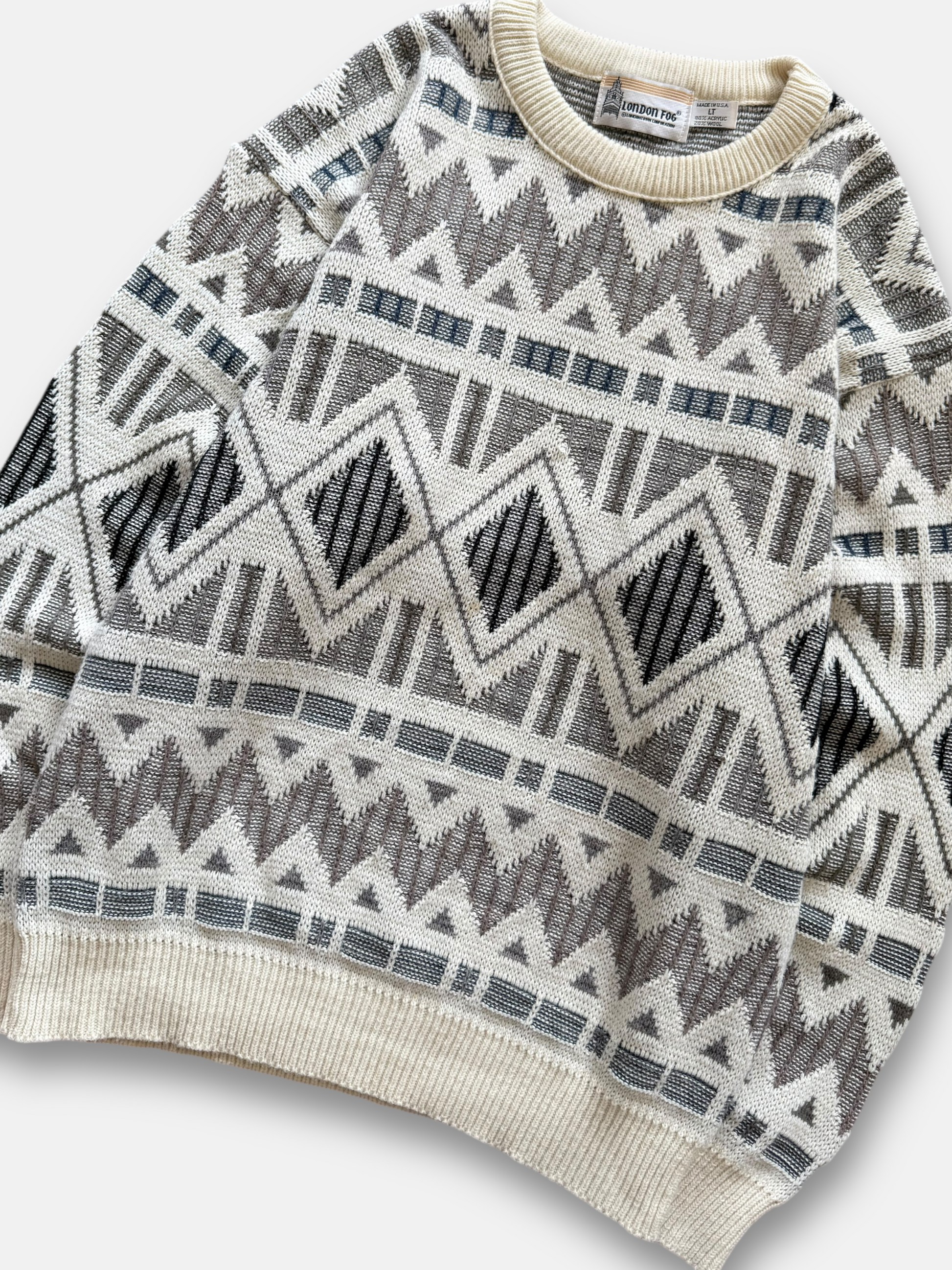 90s London Fog Knit Sweater (LT)
