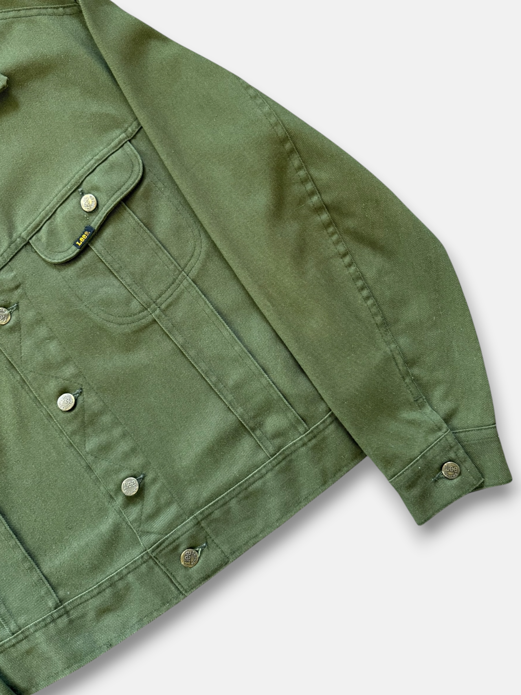 70s Lee Riders Olive Twill Jacket (M)