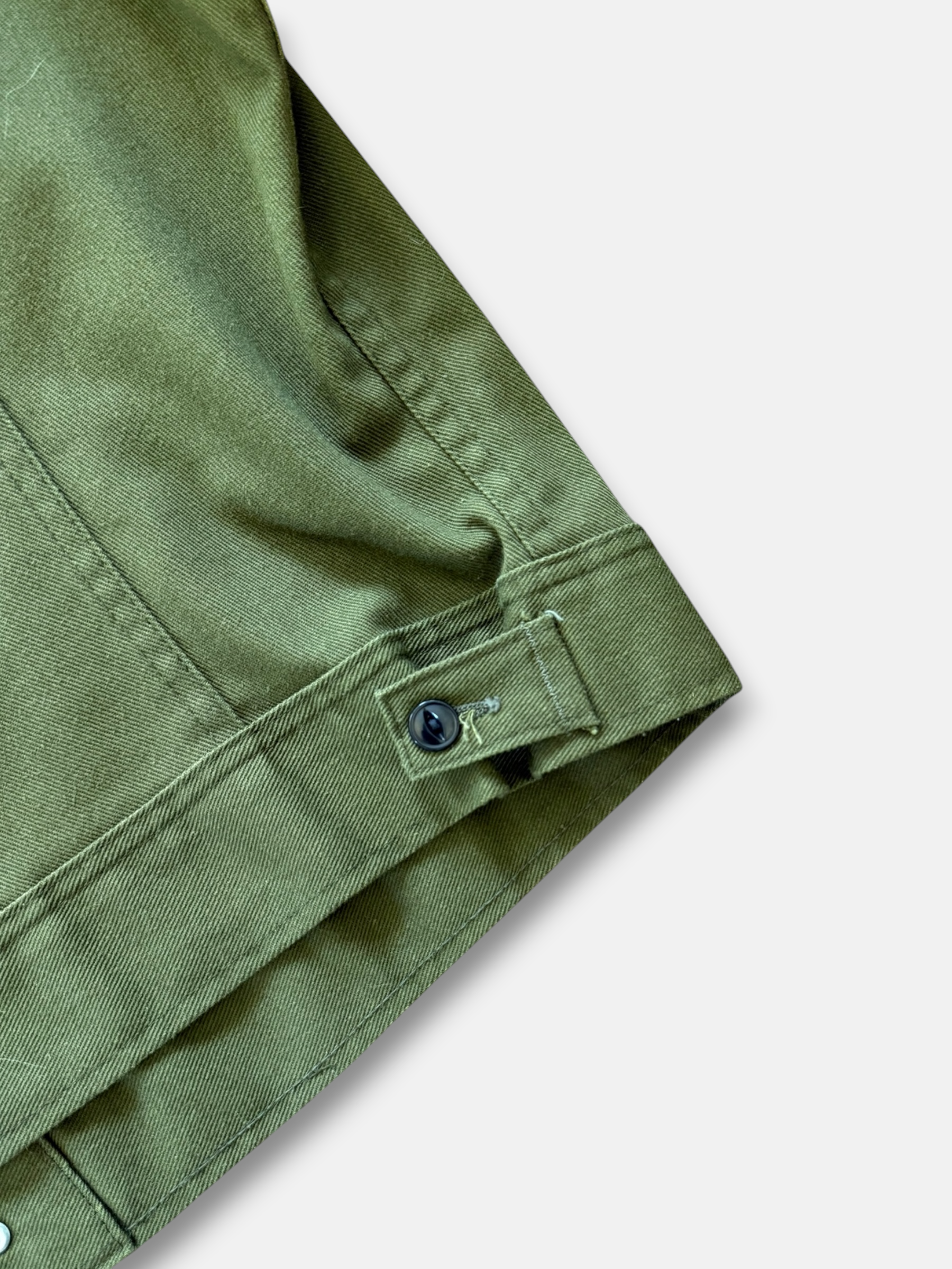 70s Lee Riders Olive Twill Jacket (M)