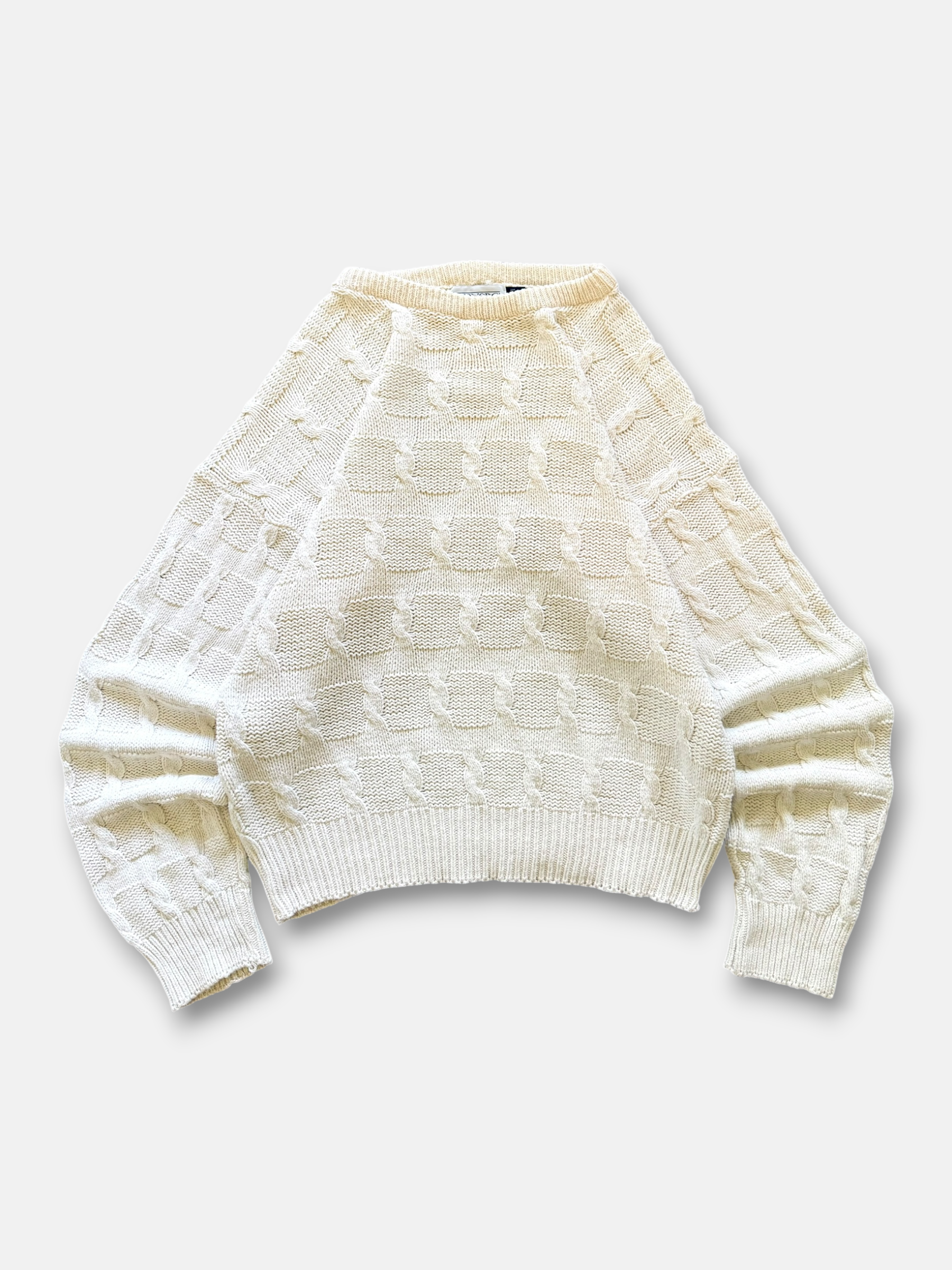 90s Honors Fisherman Sweater (L)